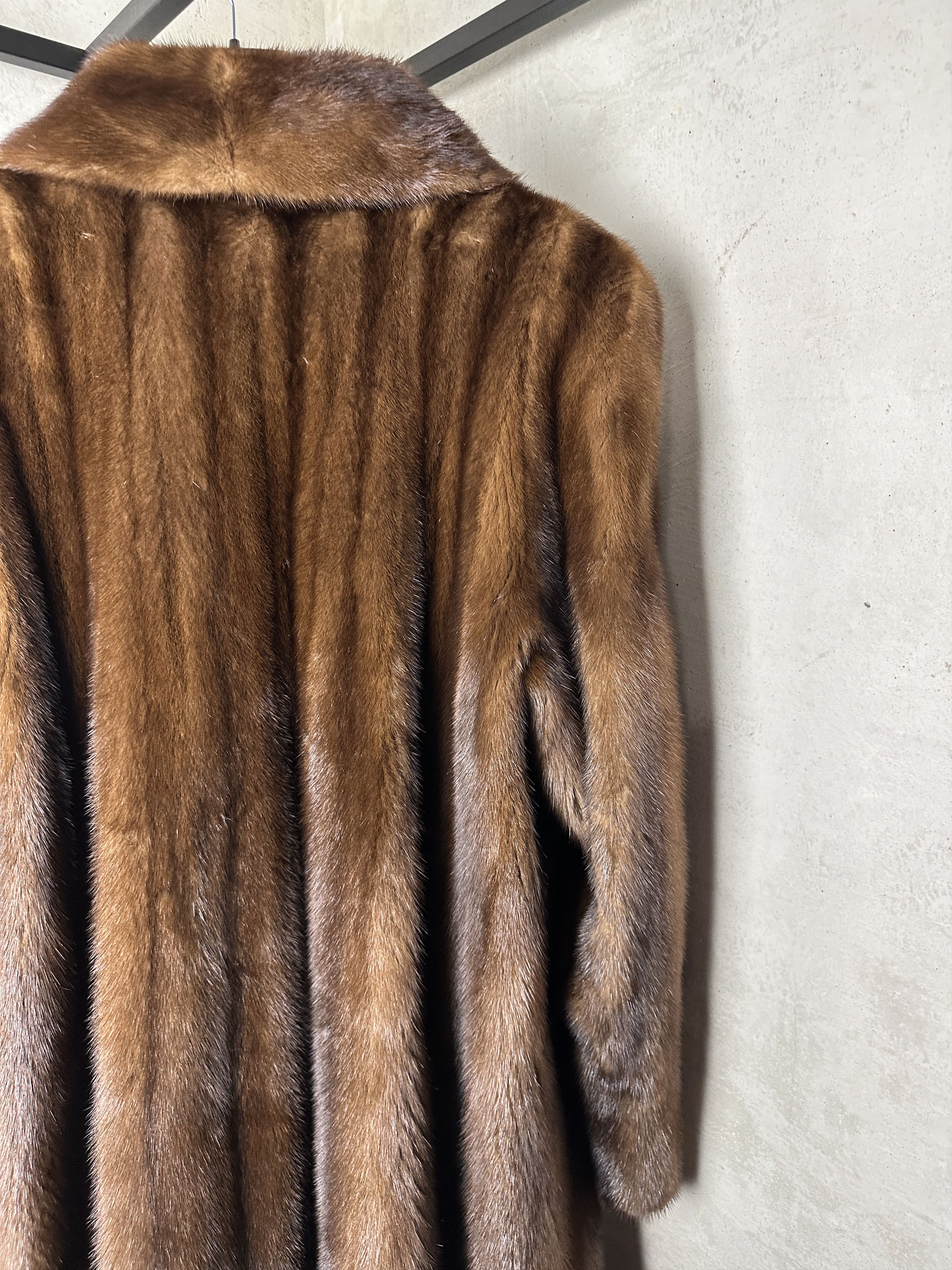 Vintage Long Mink Fur Coat Size M / US 6-8 / IT 42-44 - 14 Thumbnail