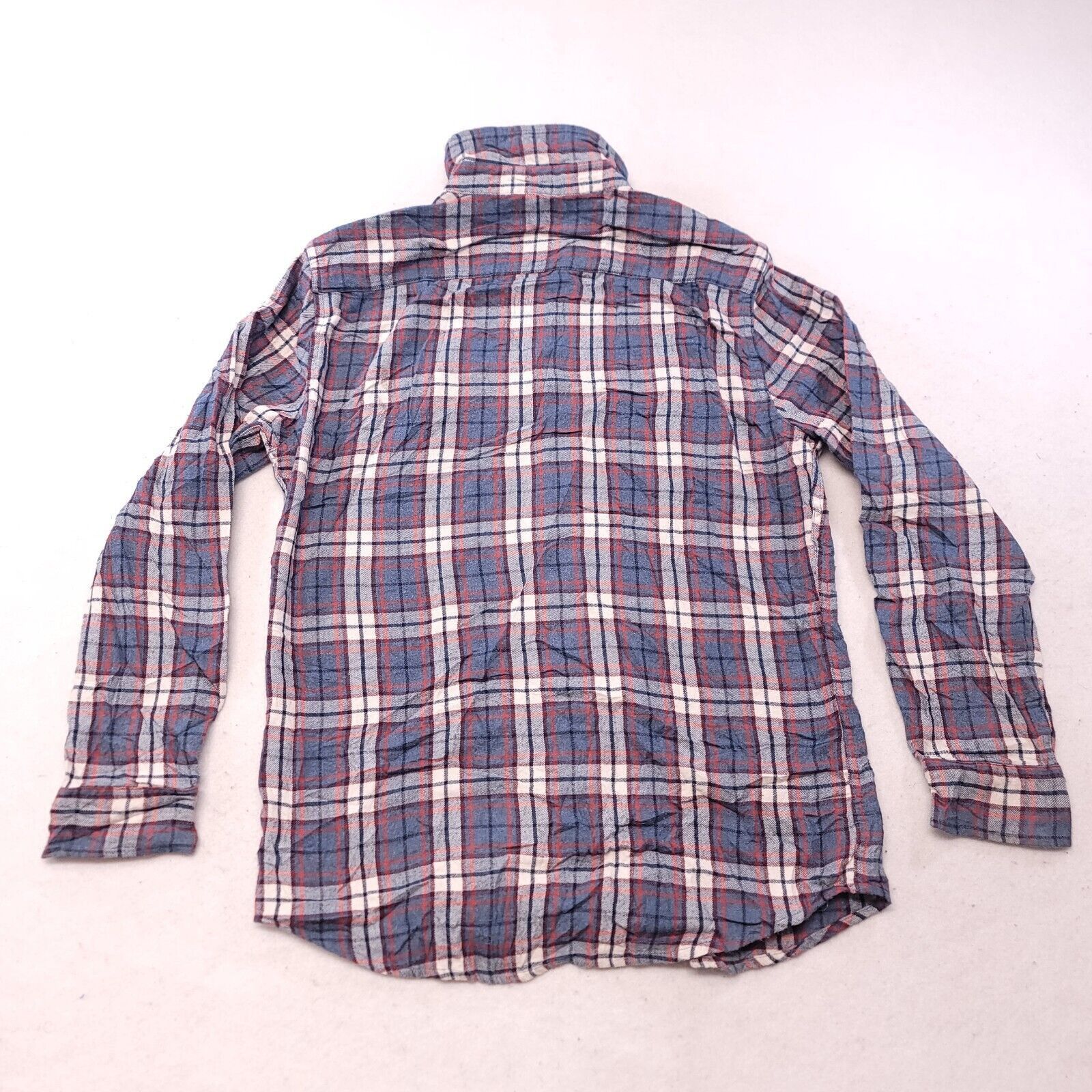 Sonoma Sonoma Tartan Flannel Shirt Mens Size Medium M Blue White Size US M / EU 48-50 / 2 - 10 Thumbnail