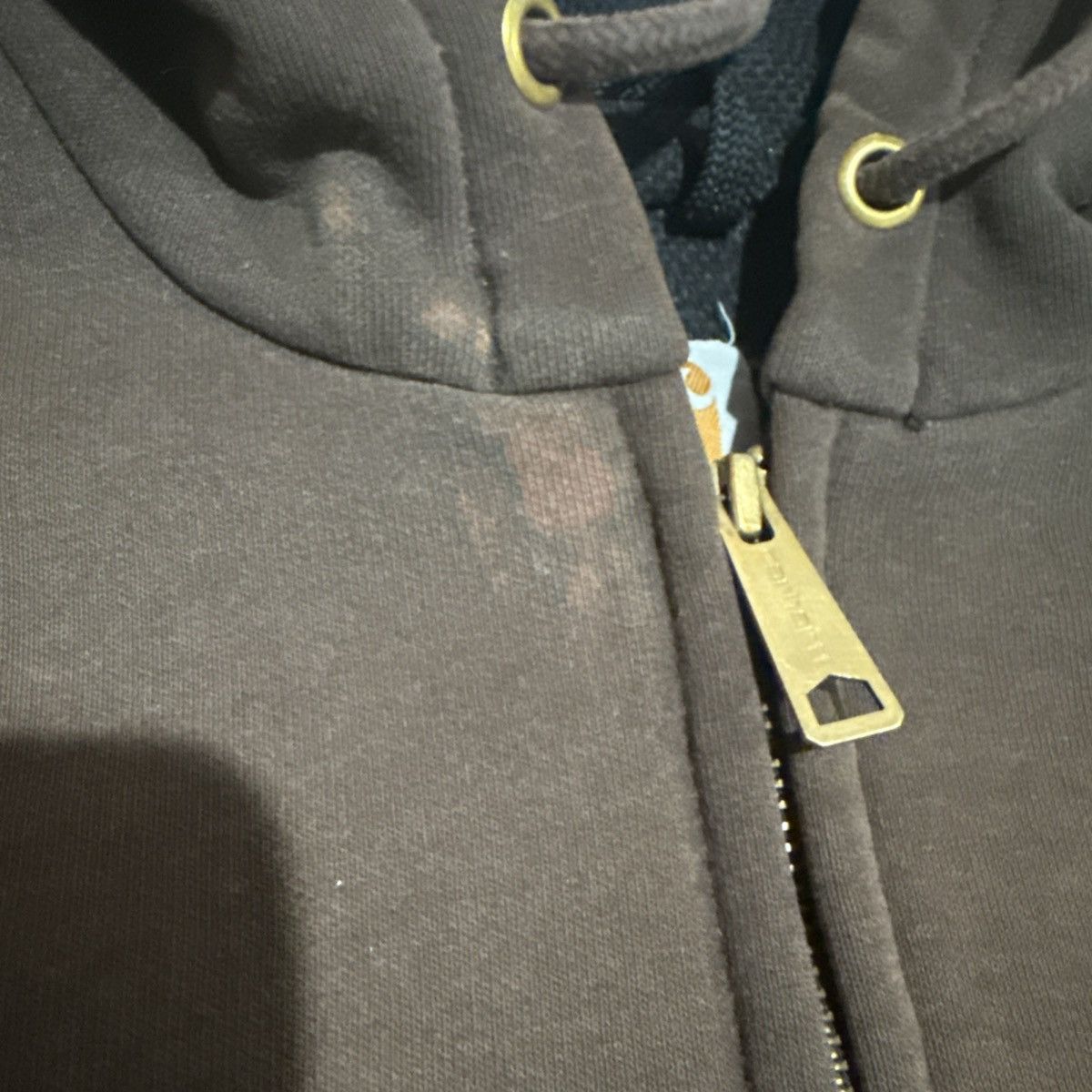 Carhartt Carhartt Y2K Faded Brown USA Made Hooded Utility Jacket Sz M Size US M / EU 48-50 / 2 - 8 Thumbnail