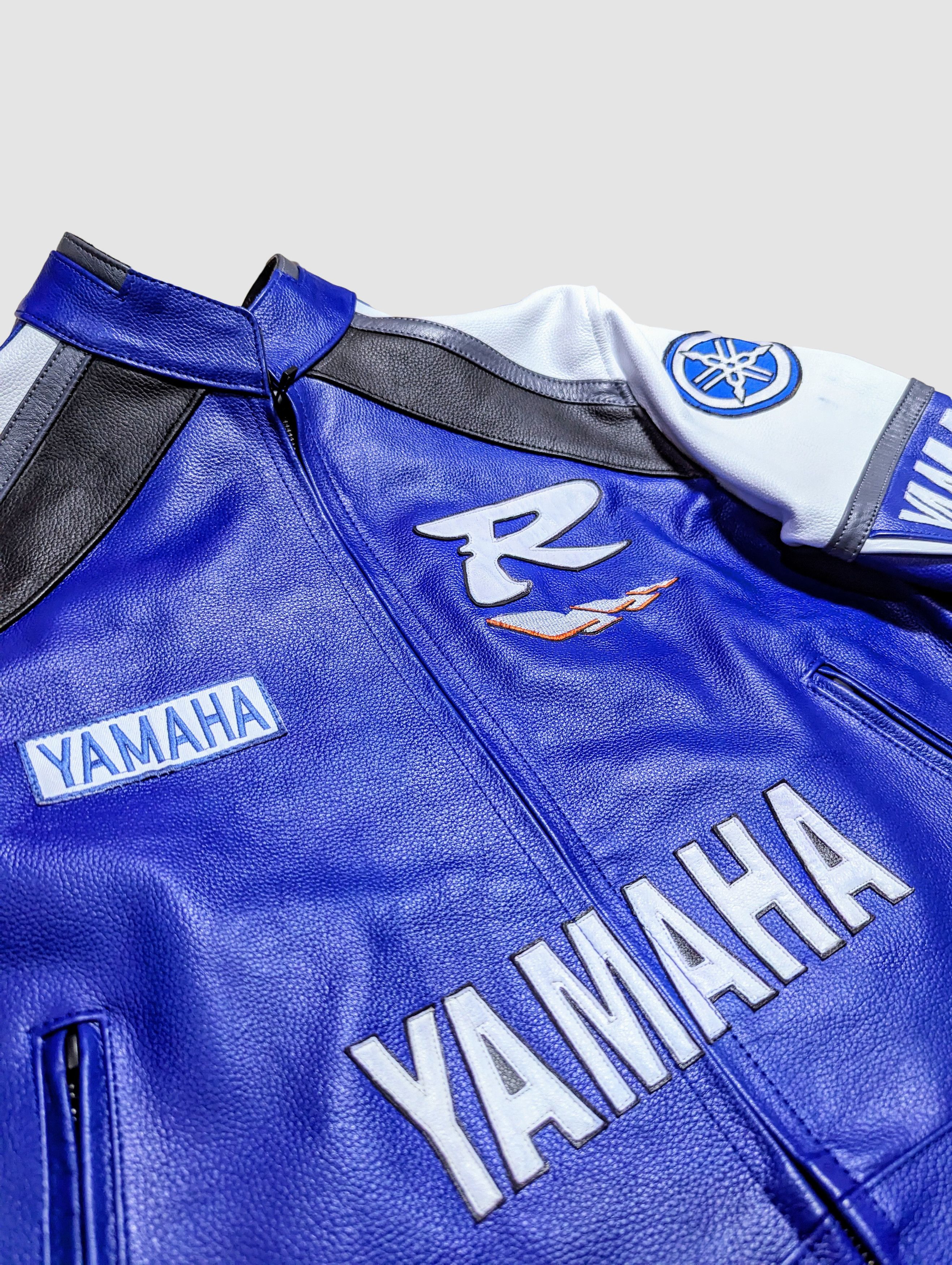 Yamaha Yamaha Leather Jacket Motorcycle Racing Jacket Size US XL / EU 56 / 4 - 5 Thumbnail