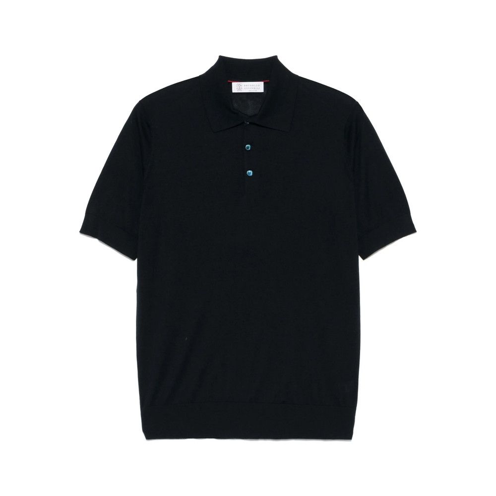 Brunello Cucinelli Brunello Cucinelli BLUE Polo Shirts Size US XL / EU 56 / 4 - 1 Thumbnail