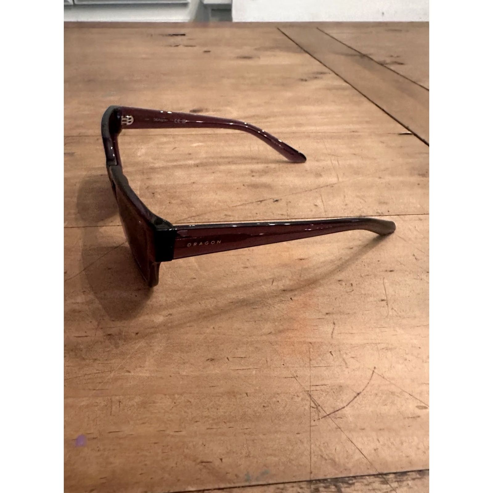 Vintage Dragon Rowan LL 140 Sunglasses Purple Luma Lens 54-19 Polarized AUTHENTIC Unisex Adults Sunglasses Size ONE SIZE - 4 Thumbnail