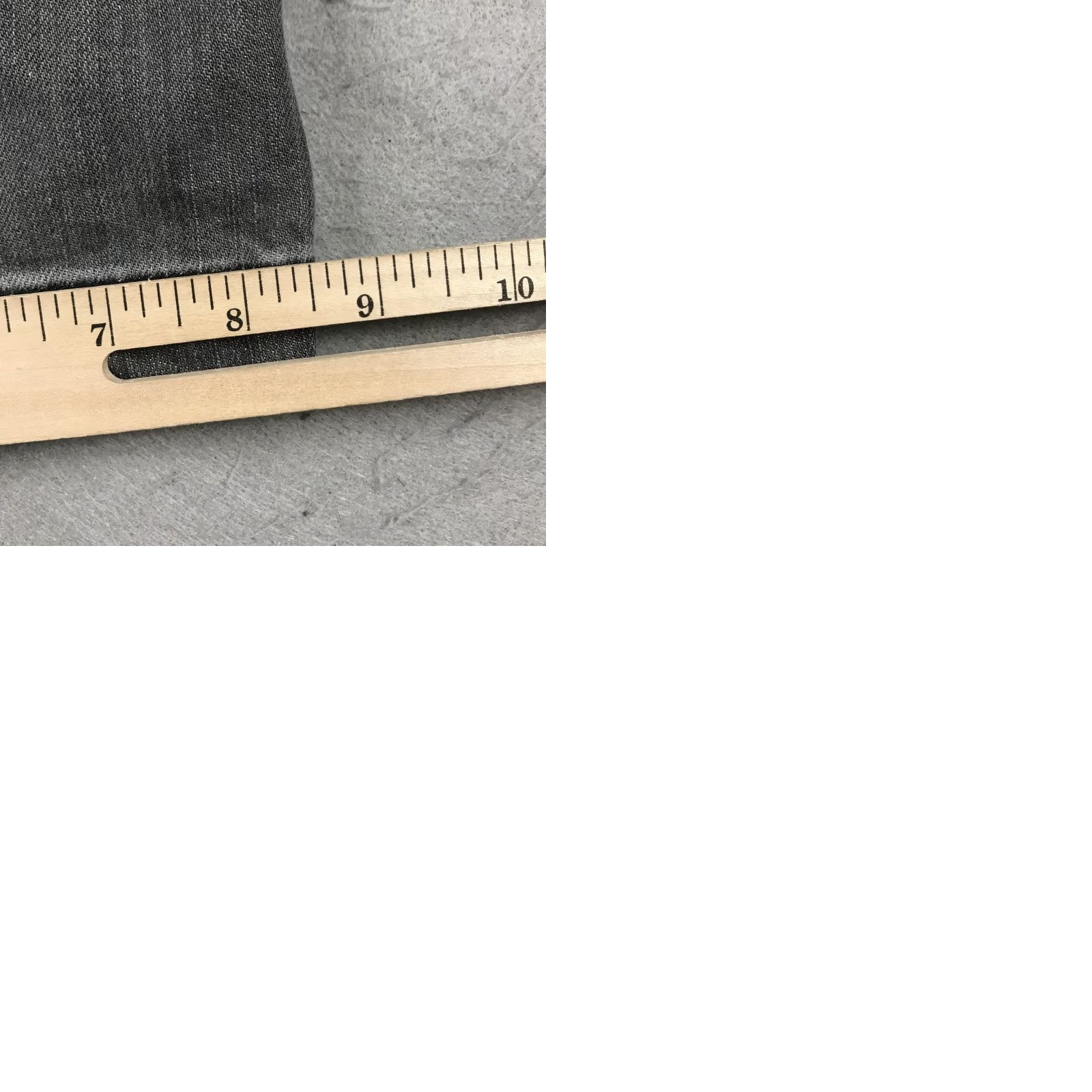 Prana prAna Jeans Mens 35x32 Gray Axiom Denim Casual Straight Leg Outdoor Cotton Denim Regular Men Size US 35 - 9 Thumbnail