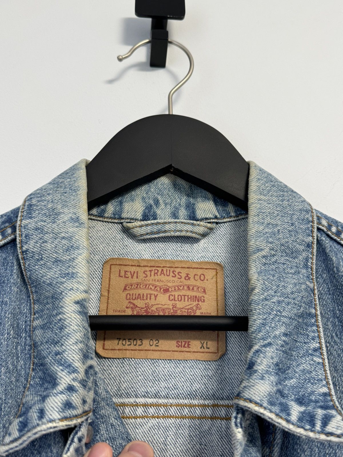 Levi's Vintage Clothing Levi’s Vintage Jacket Jeans Y2K style Hype Denim Size US XL / EU 56 / 4 - 16 Thumbnail