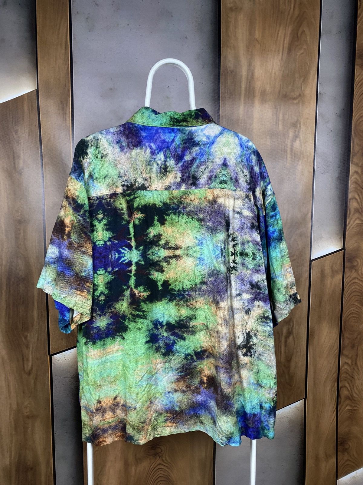 Weekday 🎨Shirt Short Sleeve Weekday Multicolour Art Tie Diy Tee🎨 Size US XL / EU 56 / 4 - 6 Thumbnail