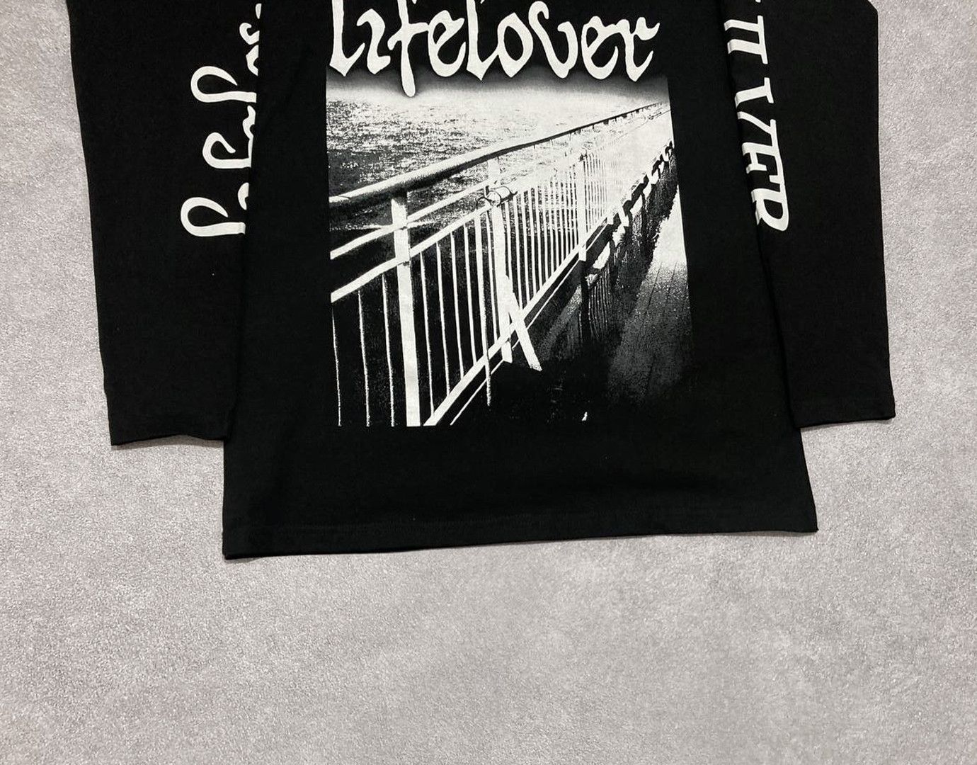 Band Tees Longsleeve Lifelover - DSBM metal band Size US L / EU 52-54 / 3 - 3 Thumbnail