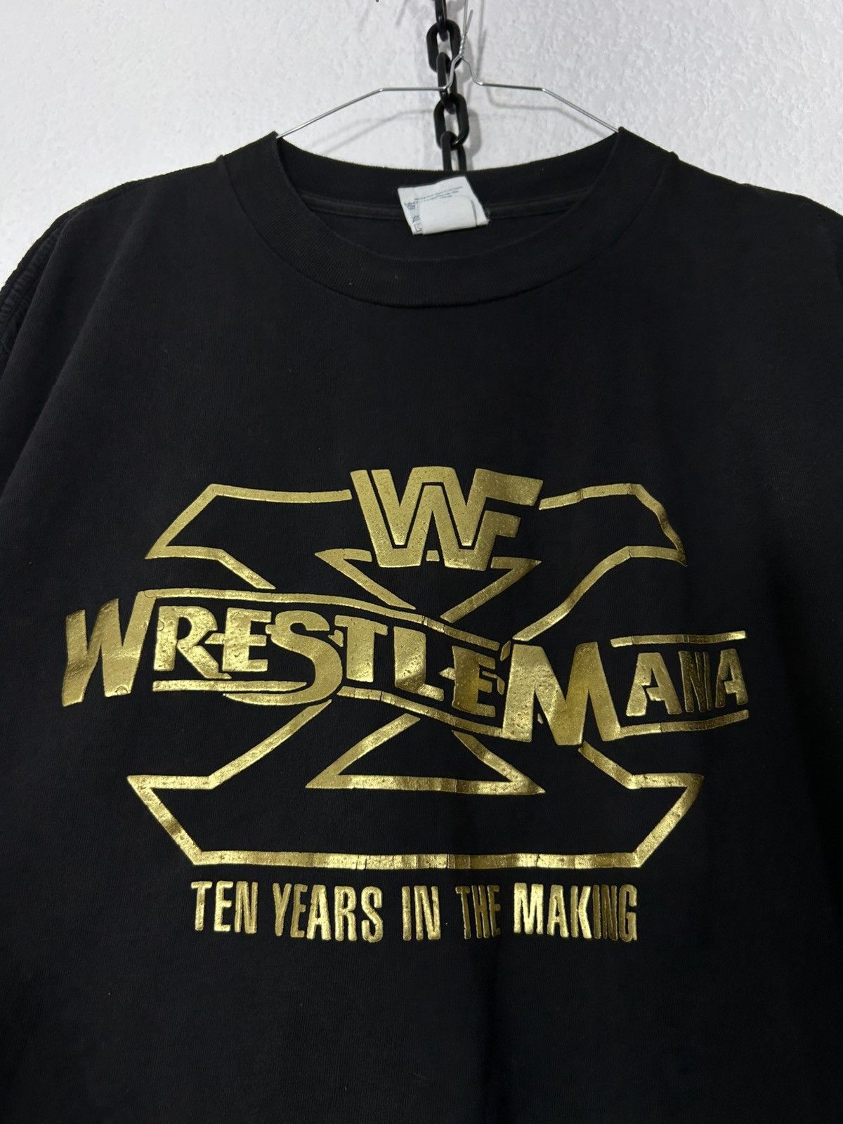 Vintage × WWF 1994 Wrestlemania X “Ten Years in the Making” Size US L / EU 52-54 / 3 - 2 Thumbnail