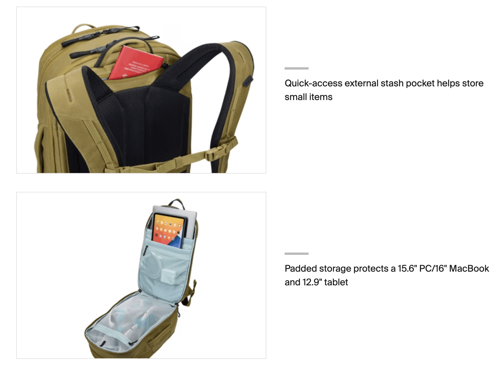 Outdoor Research Thule Aion Backpack - 28L Expandable up to 32L Size ONE SIZE - 20 Thumbnail