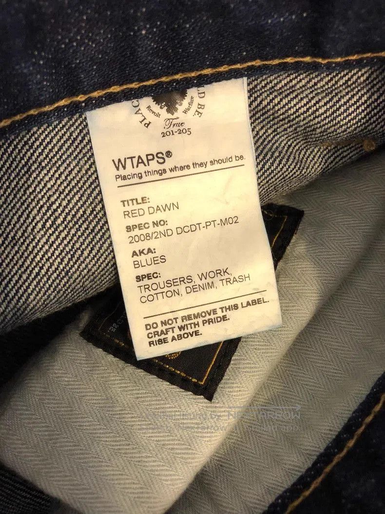 Wtaps Wtaps 08aw crush Trash 2 Denim Jeans. Size US 30 / EU 46 - 4 Thumbnail