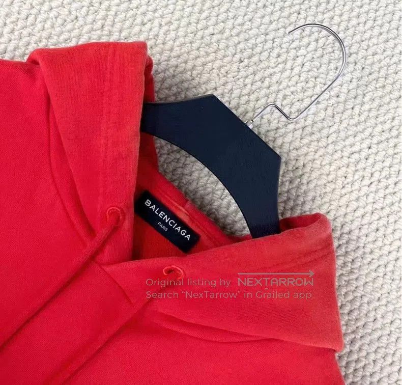 Balenciaga Balenciaga Red Coca-Cola Logo Hoodie. Size US S / EU 44-46 / 1 - 3 Thumbnail