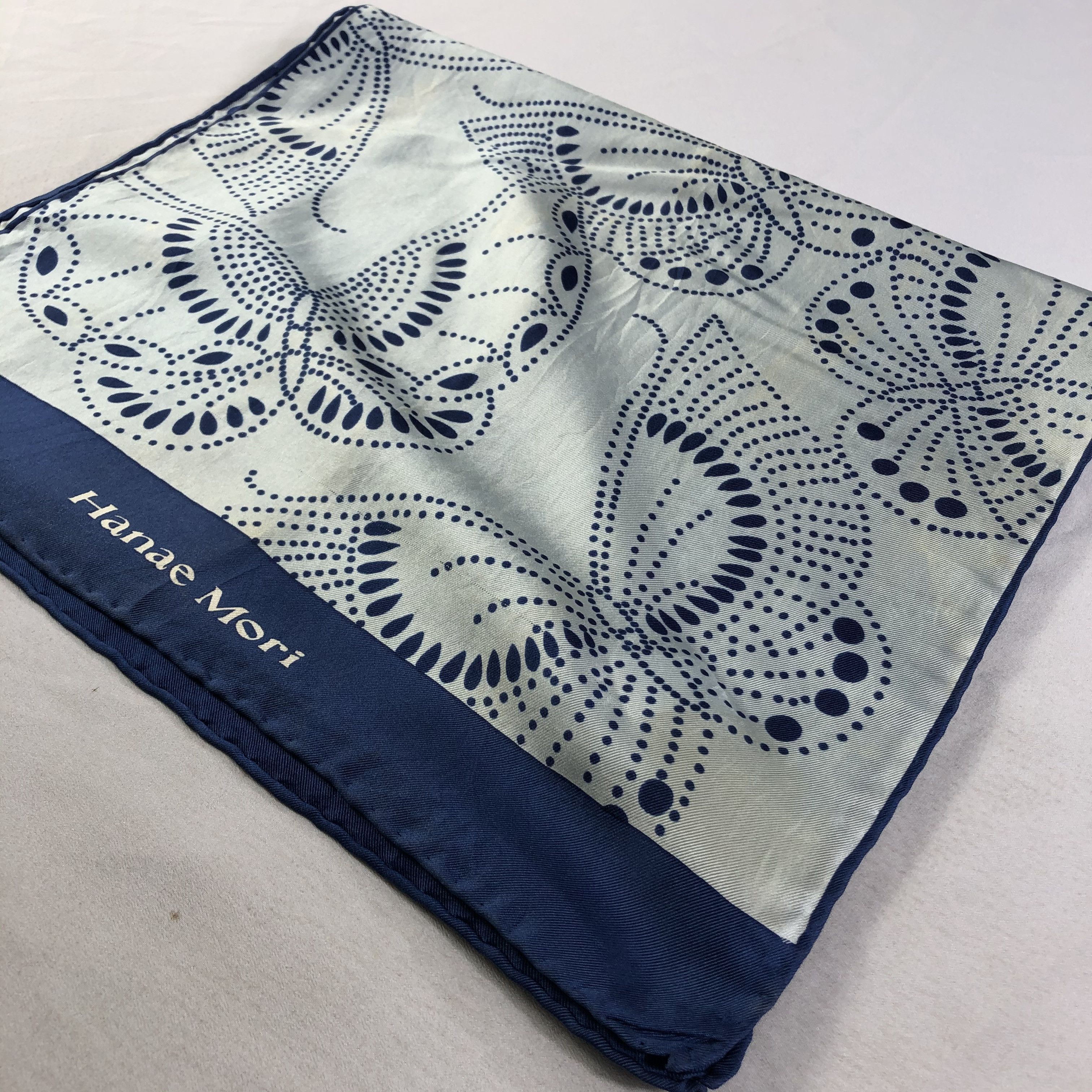 Hanae Mori Vintage Hanae Mori Silk Scarf Size ONE SIZE - 4 Thumbnail