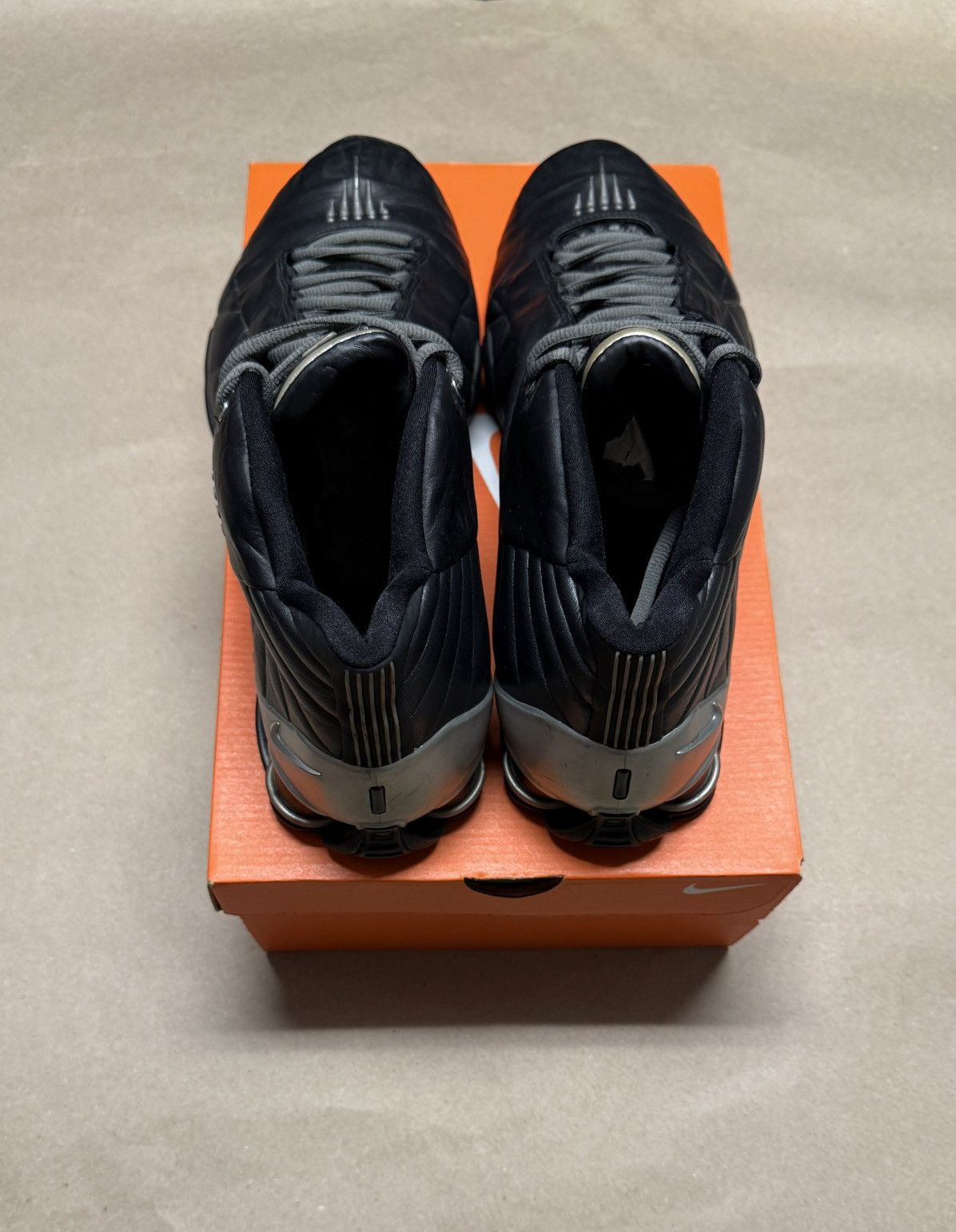 Nike Nike Shox BB4 Black Metallic Silver Mens size 14 Basketball! Size US 14 / EU 47 - 4 Thumbnail