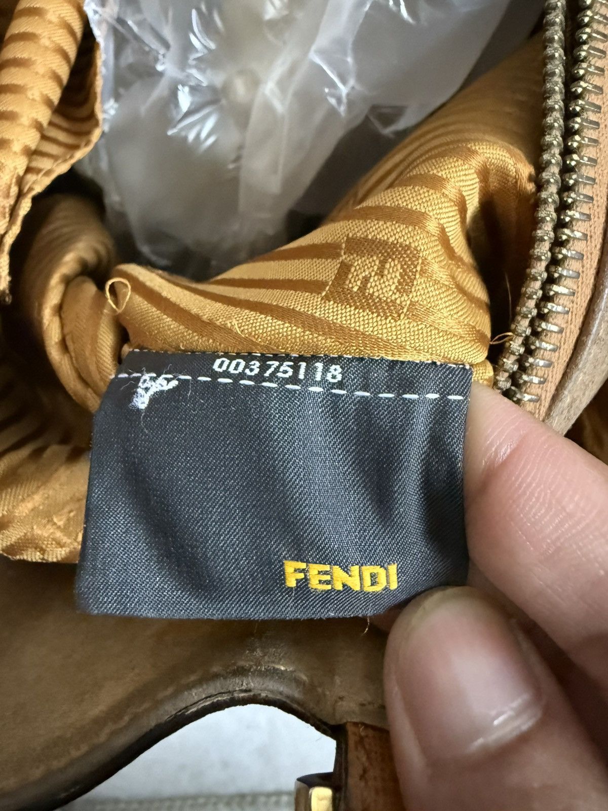 Fendi Fendi Toujours leather hand bag Size ONE SIZE - 19 Thumbnail