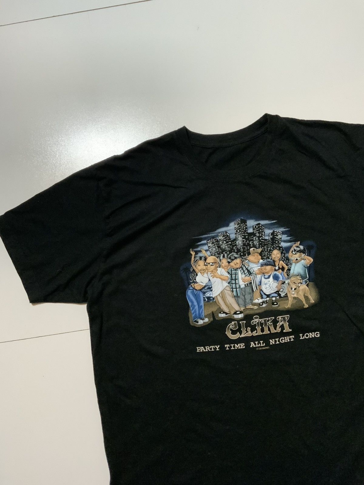 Other Clika Homies Party Cholo Chola Chicano Gangster T-Shirt Size US M / EU 48-50 / 2 - 4 Thumbnail