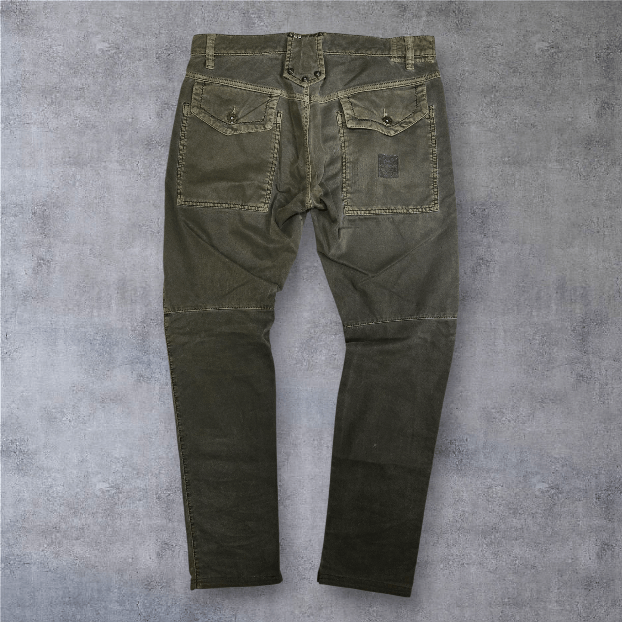 Marithe + Francois Girbaud Marithé + François Girbaud Green Technical Trousers Size US 30 / EU 46 - 2 Thumbnail