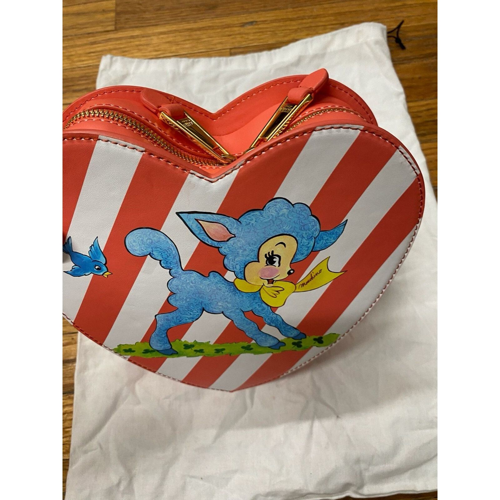 Moschino SS22 MOSCHINO Couture Jeremy Scott Child Heart Crossbody Bag Size ONE SIZE - 1 Thumbnail