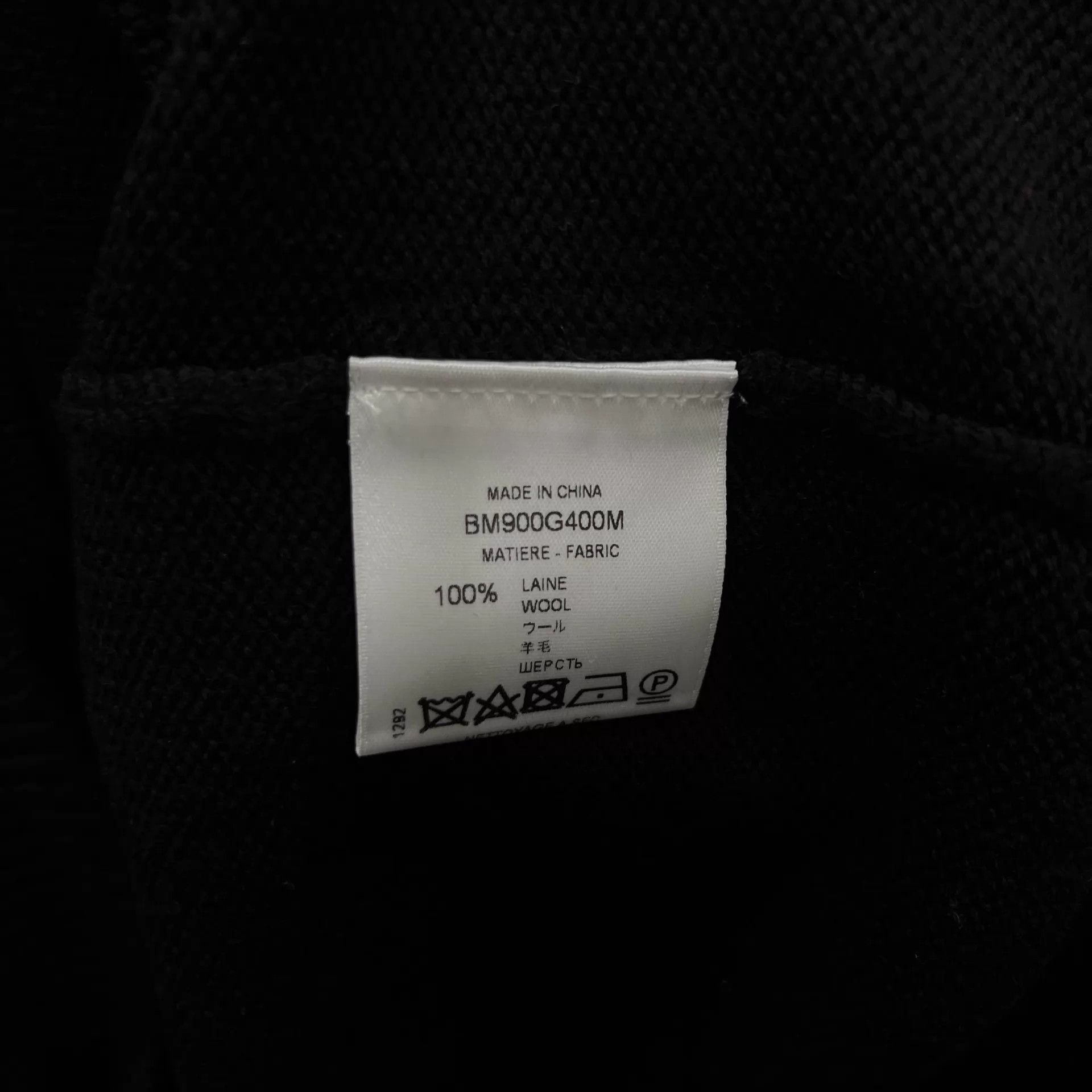 Givenchy Givenchy Logo B&W Colorblock Knit Sweater S Size US S / EU 44-46 / 1 - 4 Thumbnail