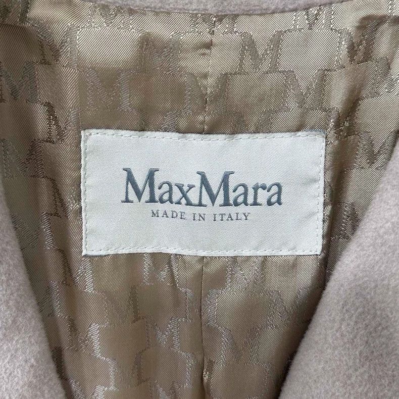 Max Mara Max Mara 101801 double-breasted coat Size L / US 10 / IT 46 - 4 Thumbnail
