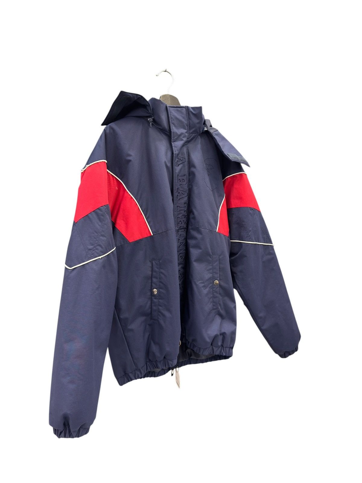 Bape Bape Blue Red Parka Jacket Size US XL / EU 56 / 4 - 2 Thumbnail