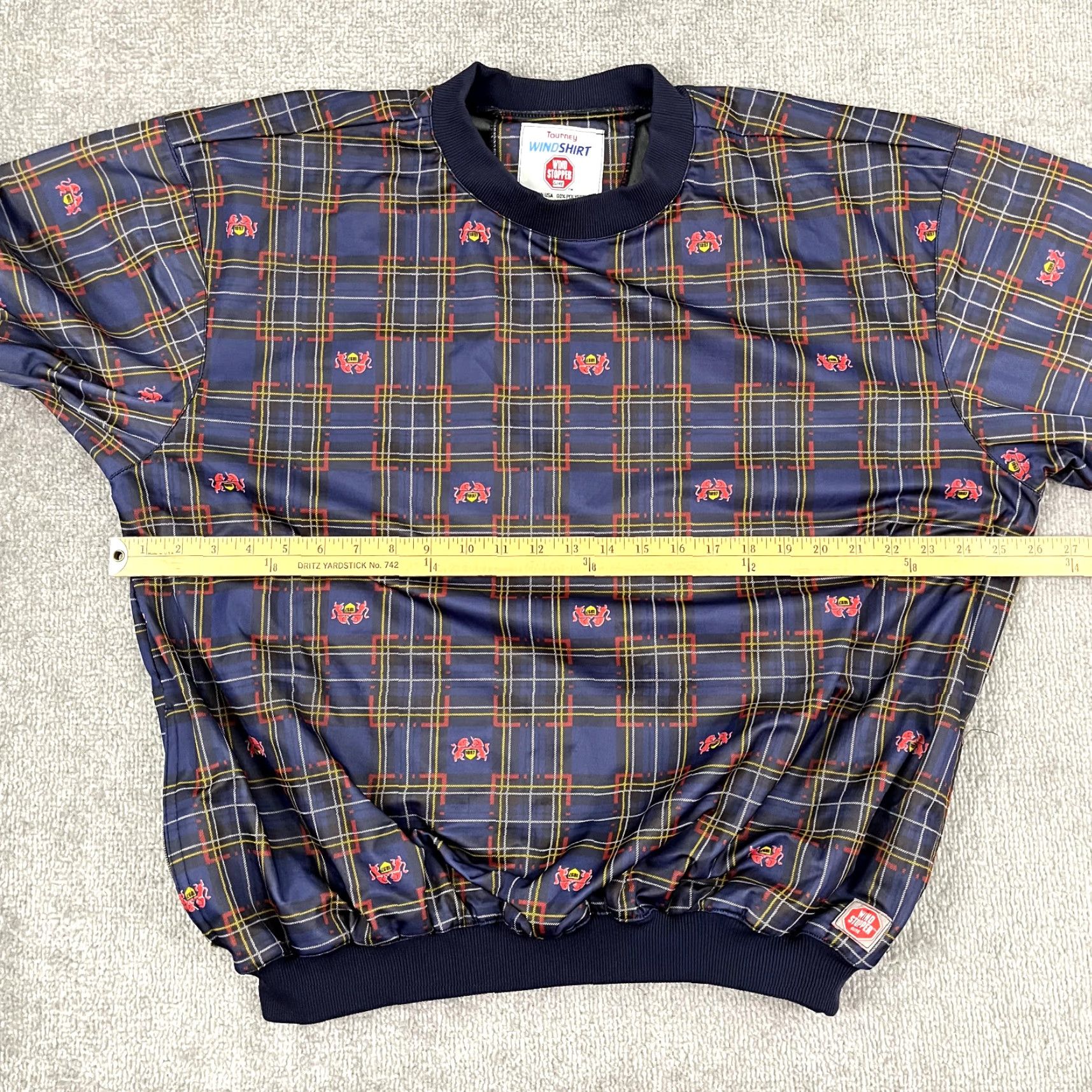 Vintage VINTAGE Tourney Pullover Mens XL Blue Windstopper Wind Jacket Golf Retro 1897 Size US XL / EU 56 / 4 - 6 Thumbnail