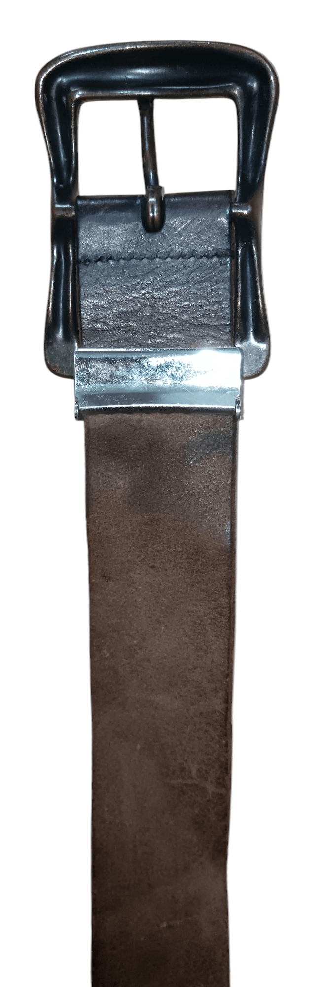 Avirex AVIREX HOUNDTOOTH DESIGN LEATHER BELT Size 32 - 3 Thumbnail