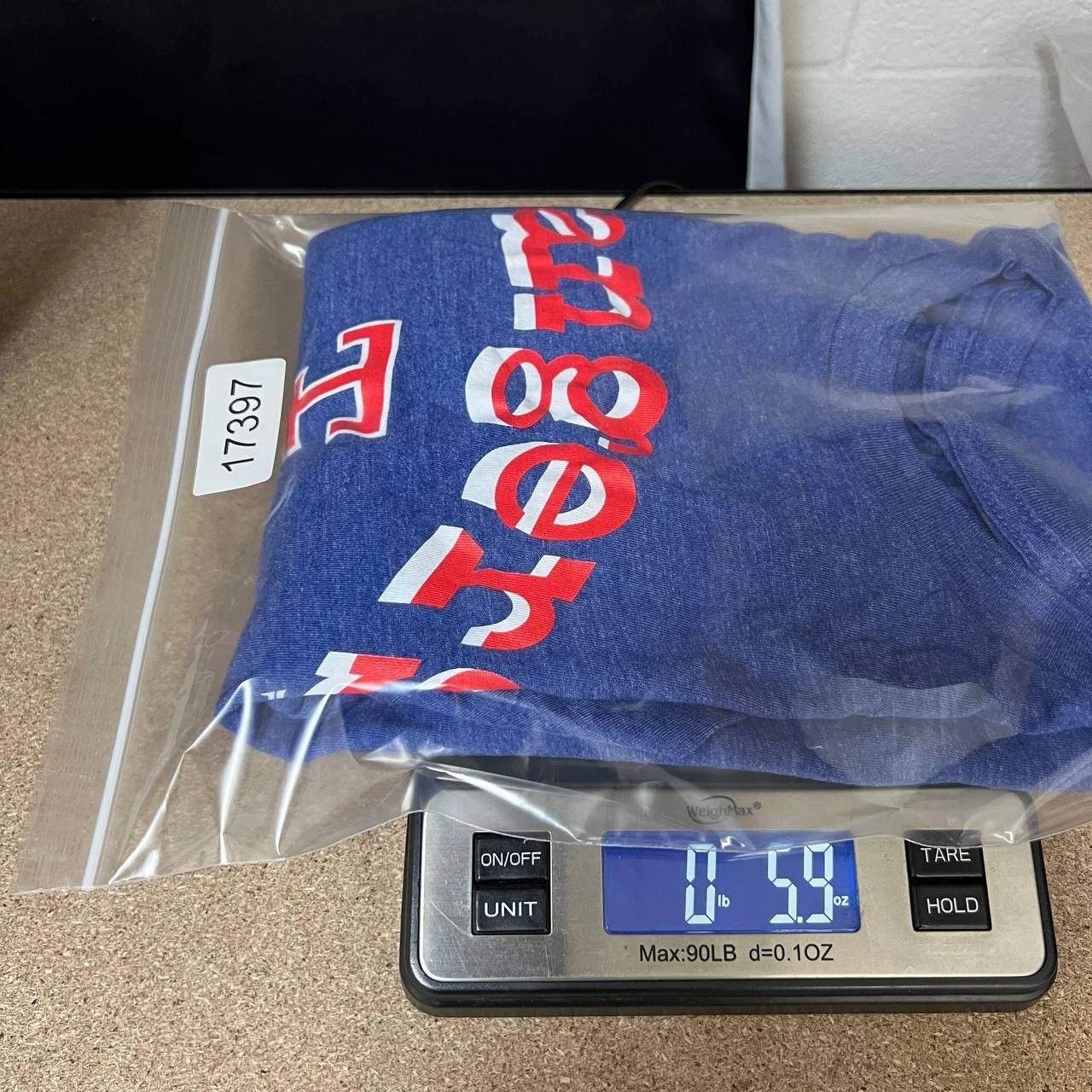 Other Texas Rangers Shirt Men Blue Short Sleeve Crew Neck New L Size US L / EU 52-54 / 3 - 7 Thumbnail
