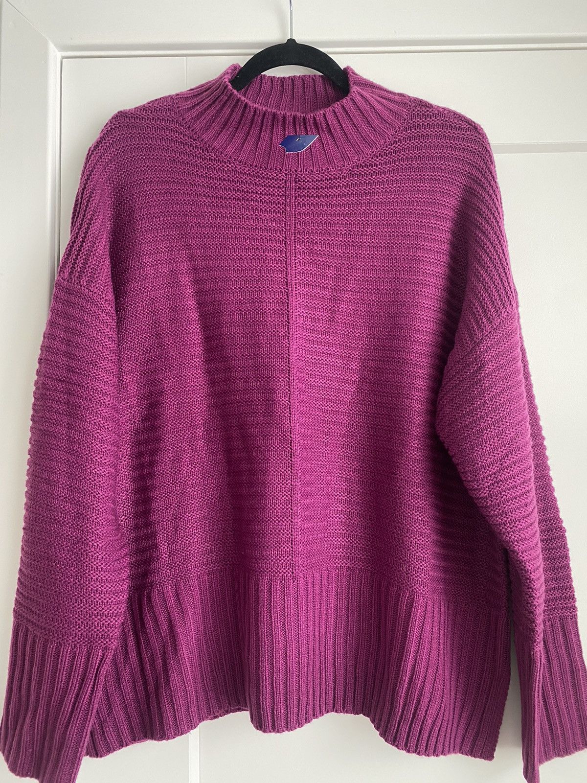 Apt. 9 Apt. 9 NWT Women's Pink maroon Mock Neck Sweater Size XXL Size XXL / US 16-18 / IT 52-54 - 3 Thumbnail