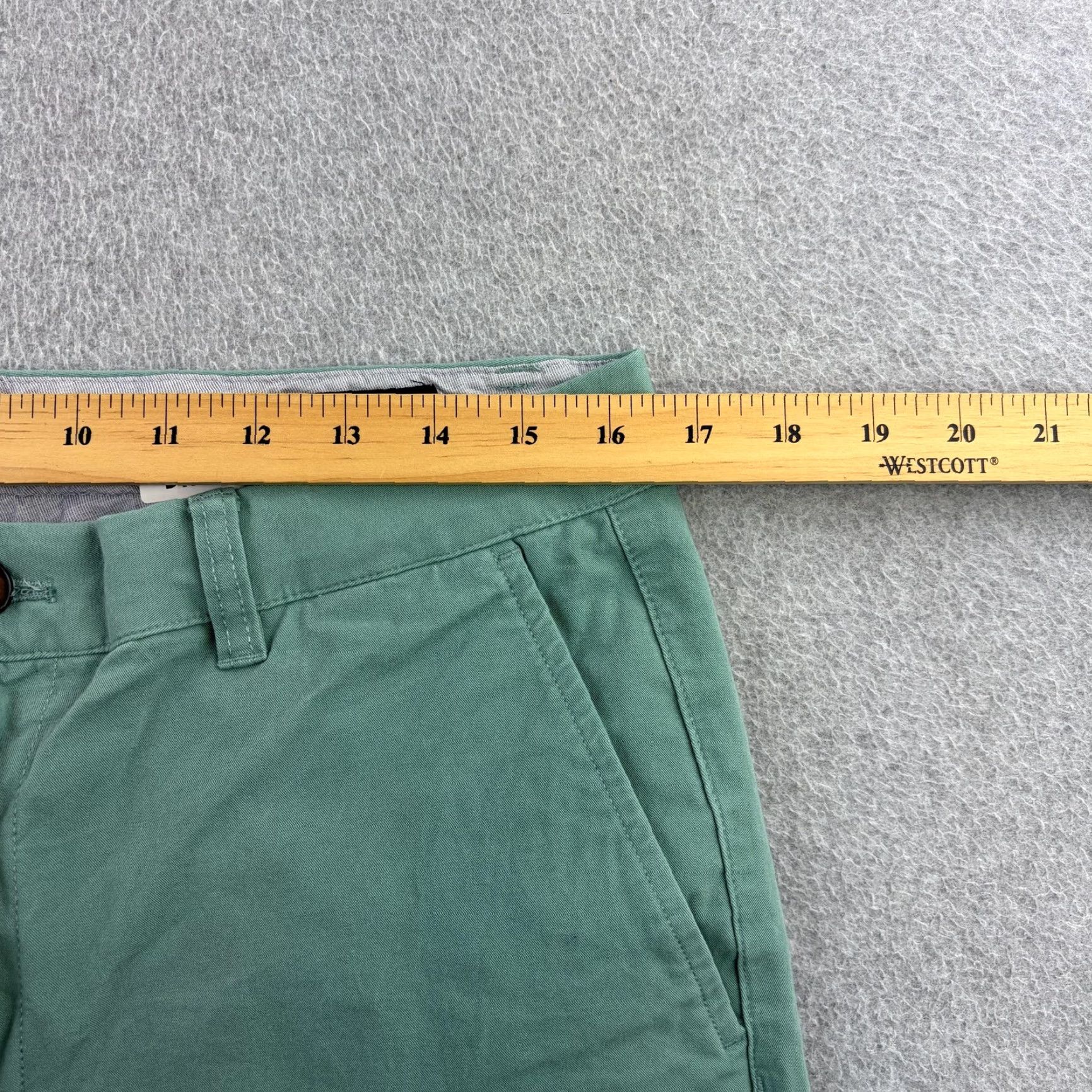Bonobos Bonobos Slim Taper Pants Mens 32 Green Chino Flat Front Casul Casual Size US 32 / EU 48 - 2 Thumbnail