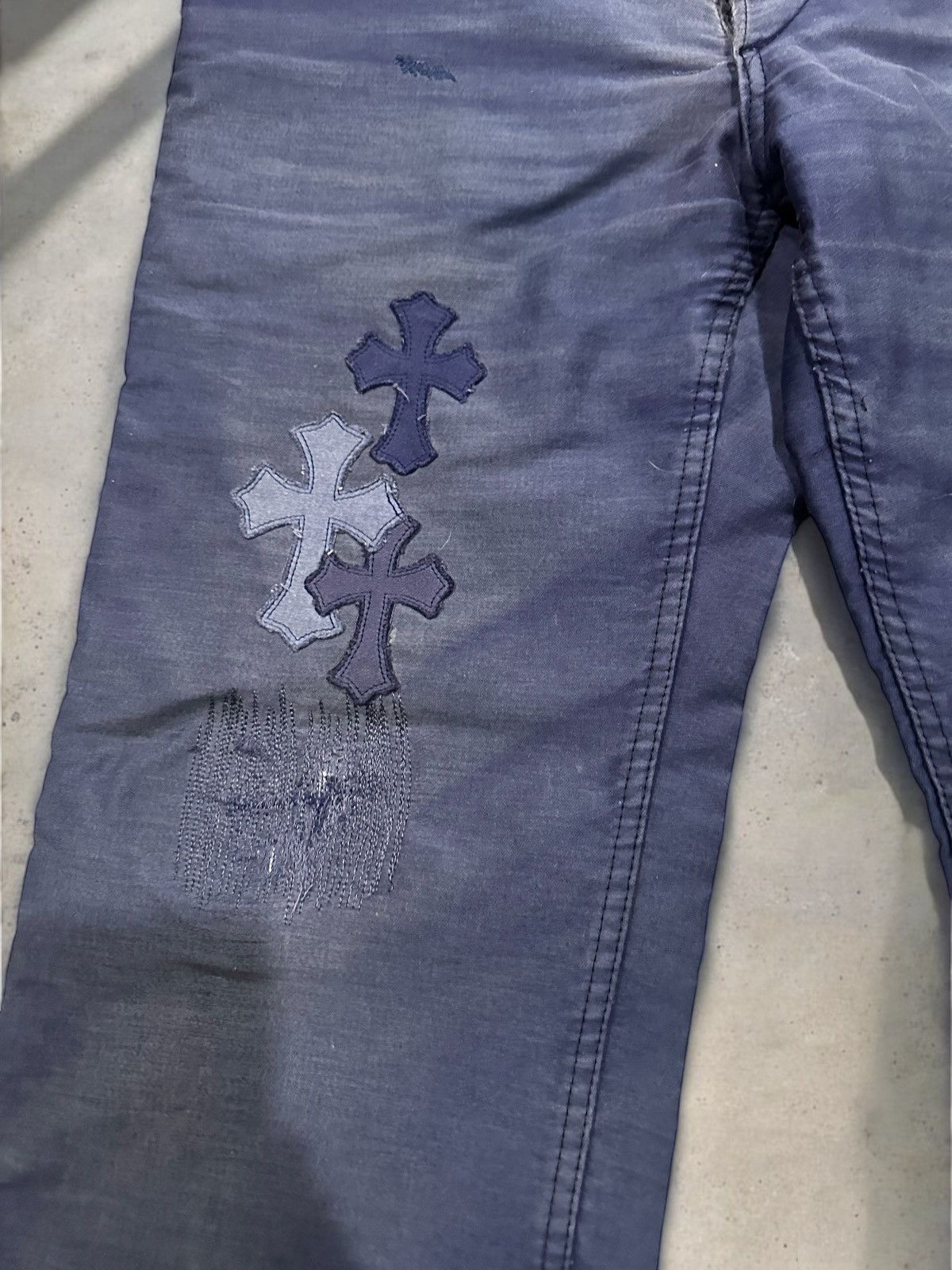 Chrome Hearts Chrome Hearts French Work Chore Pants Size US 34 / EU 50 - 6 Thumbnail