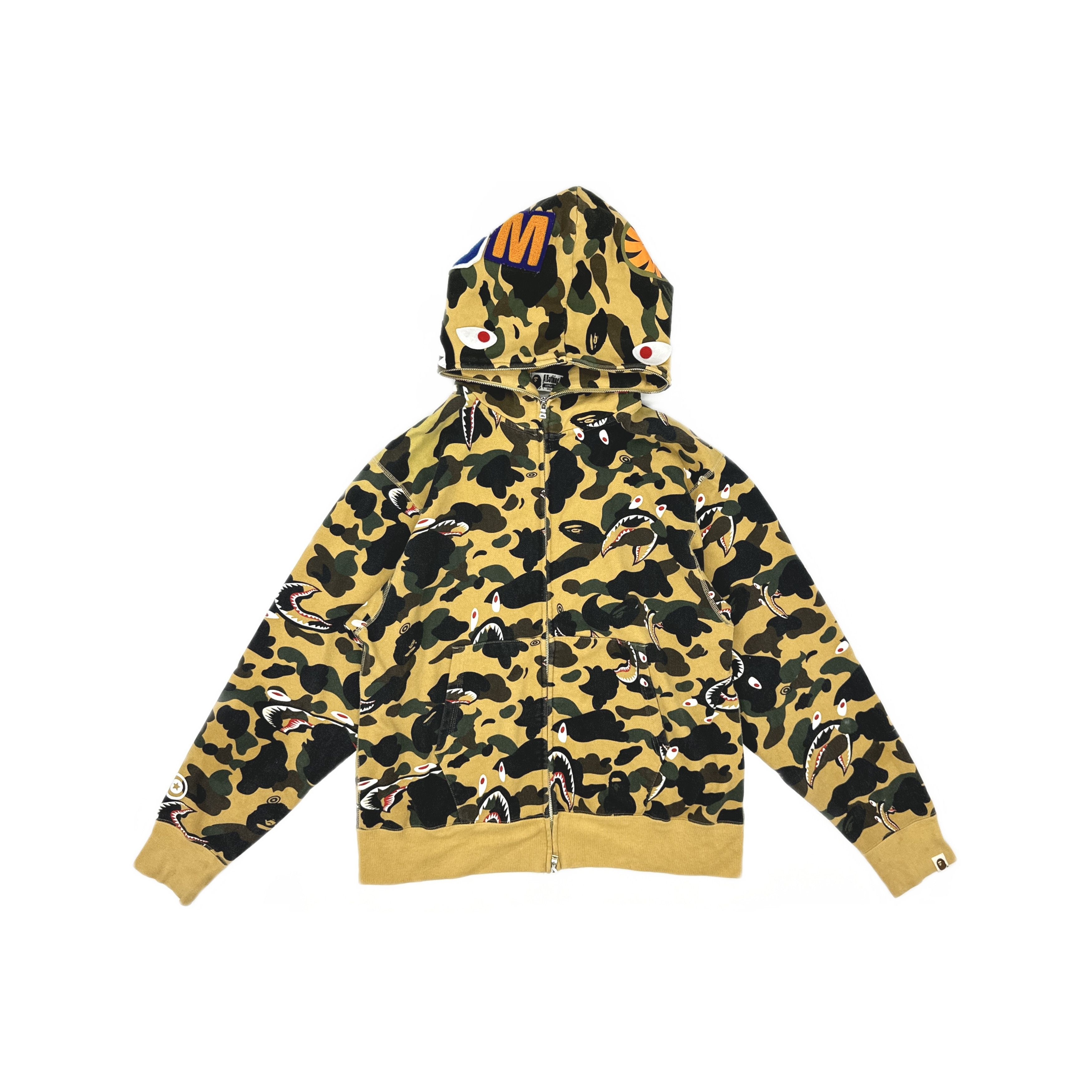 Bape 2006 Bape hibiscus floral Camo full zip hoodie | Grailed