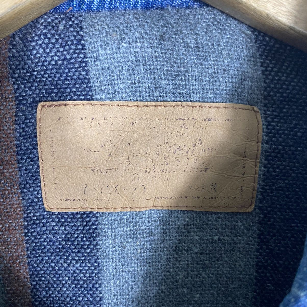 Levi's × Levi's Vintage Clothing × Vintage Vintage Levis Blanket Lining Denim Chore Jacket M Size Size US M / EU 48-50 / 2 - 8 Thumbnail