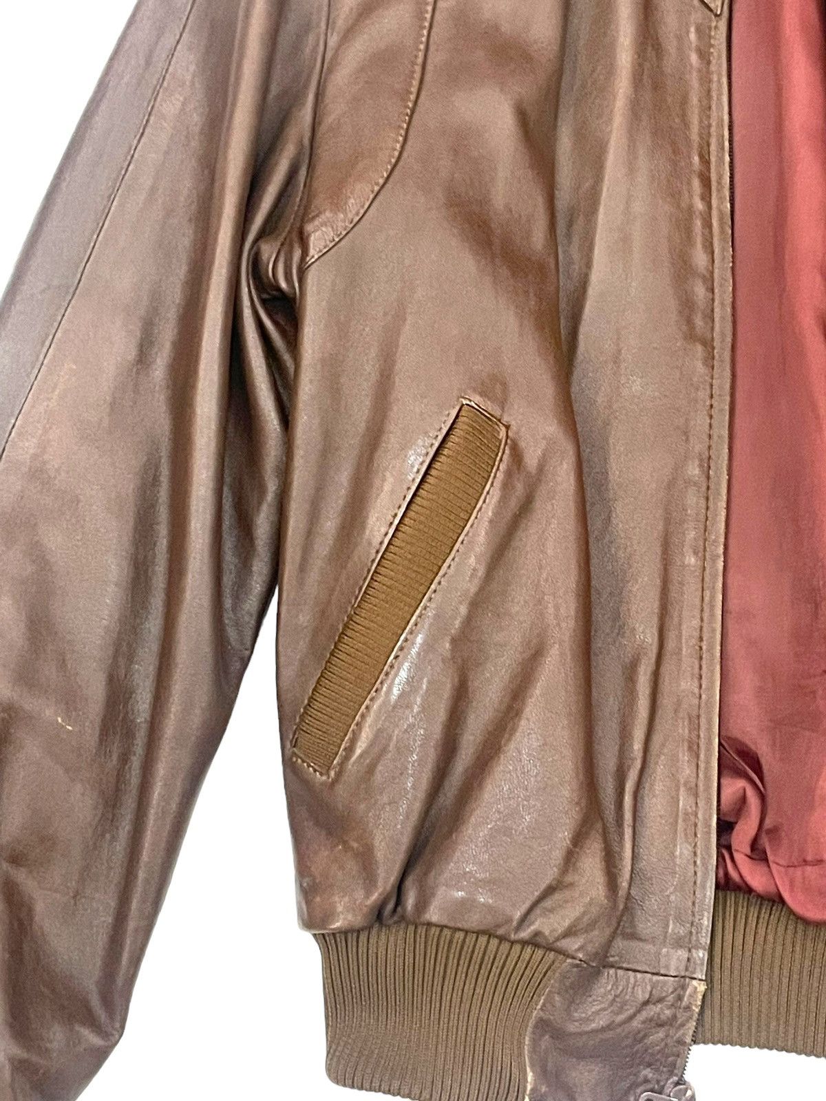 Vintage Vintage Mont Brown Bomber Jacket Size US S / EU 44-46 / 1 - 7 Thumbnail
