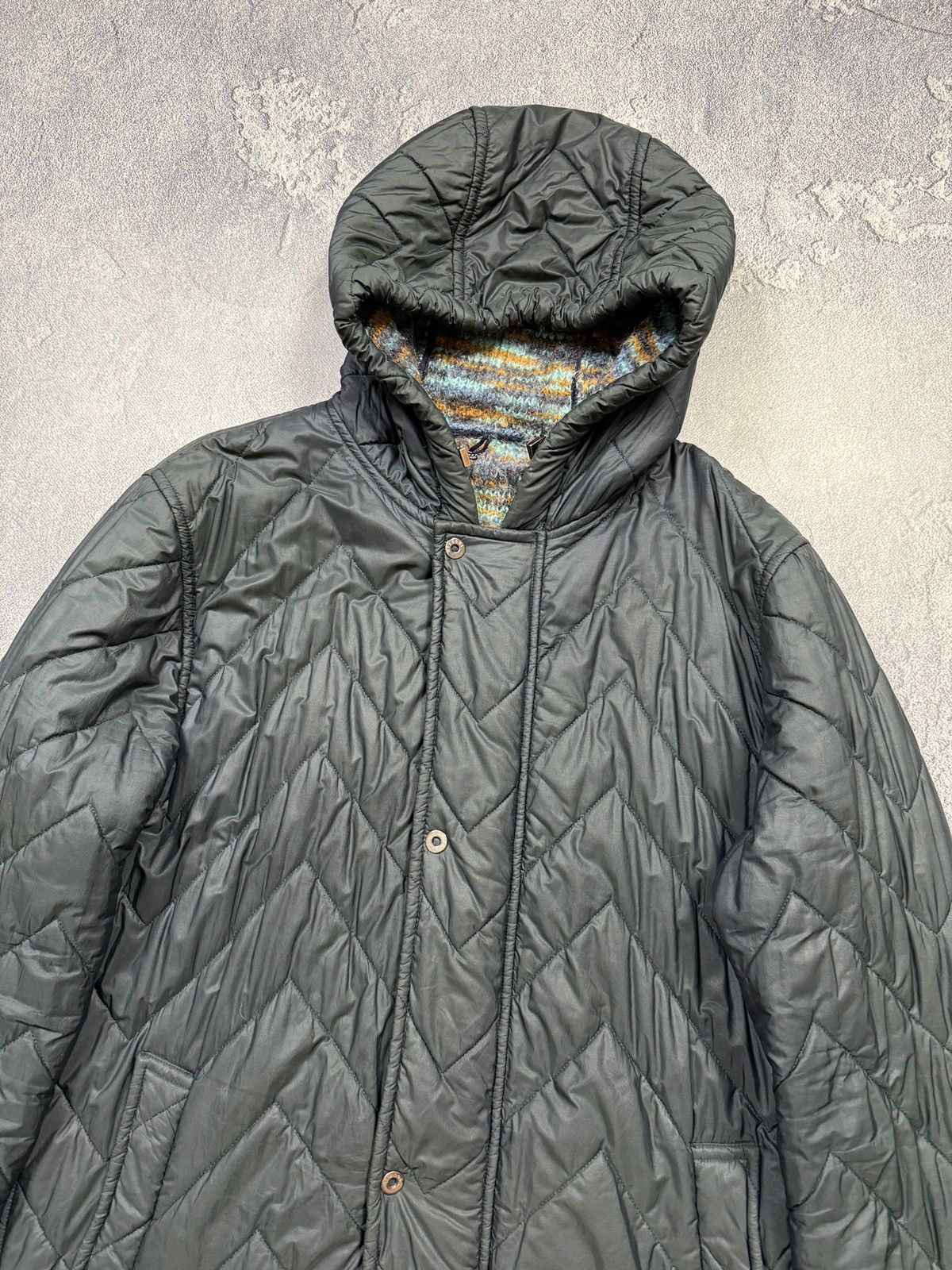 Missoni Jacket Coat wool Vintage Missoni Size XL / US 12-14 / IT 48-50 - 4 Thumbnail