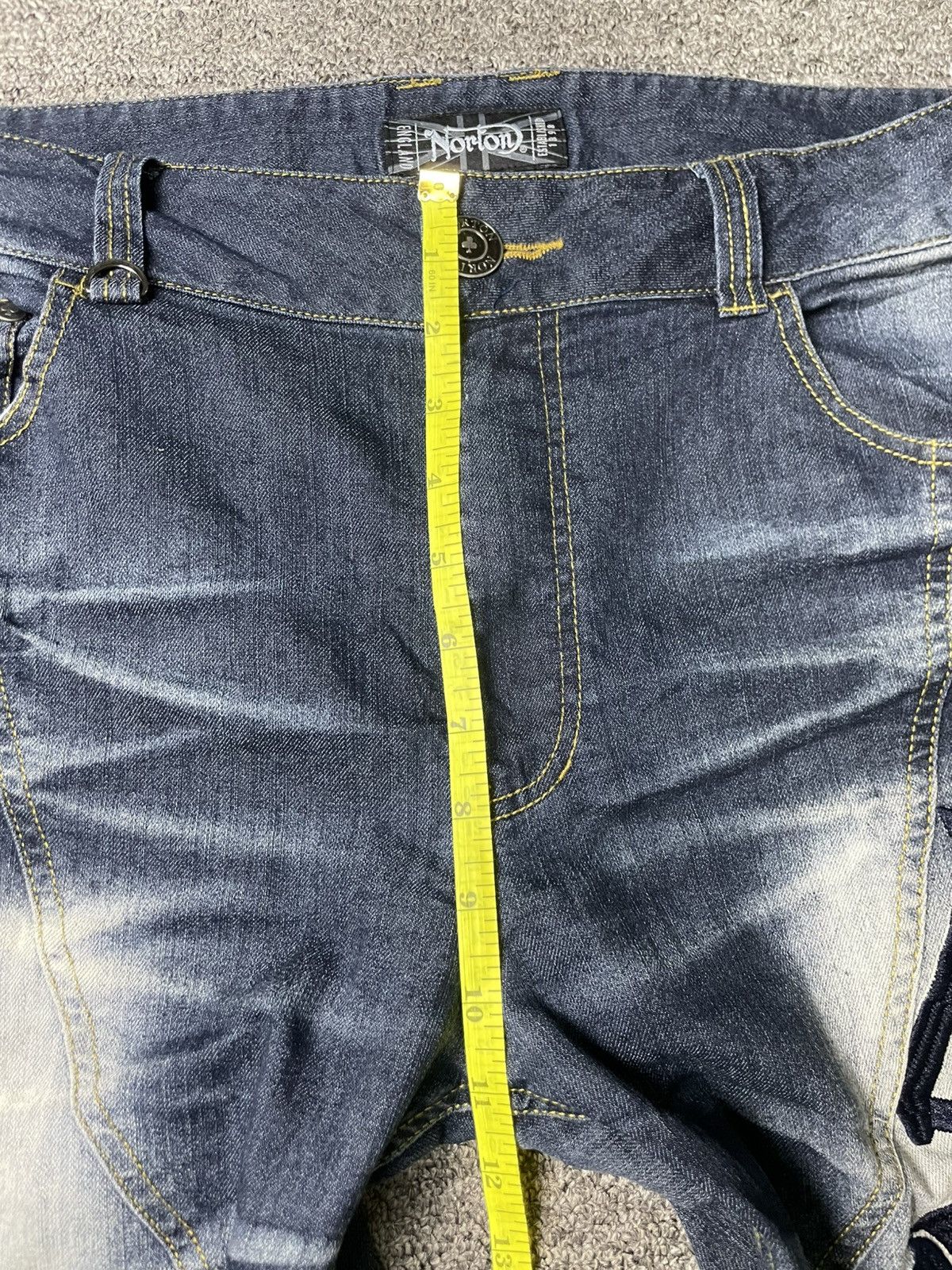 Norton Vintage Norton Brand Max Denim Jeans (67) Size US 36 / EU 52 - 11 Thumbnail