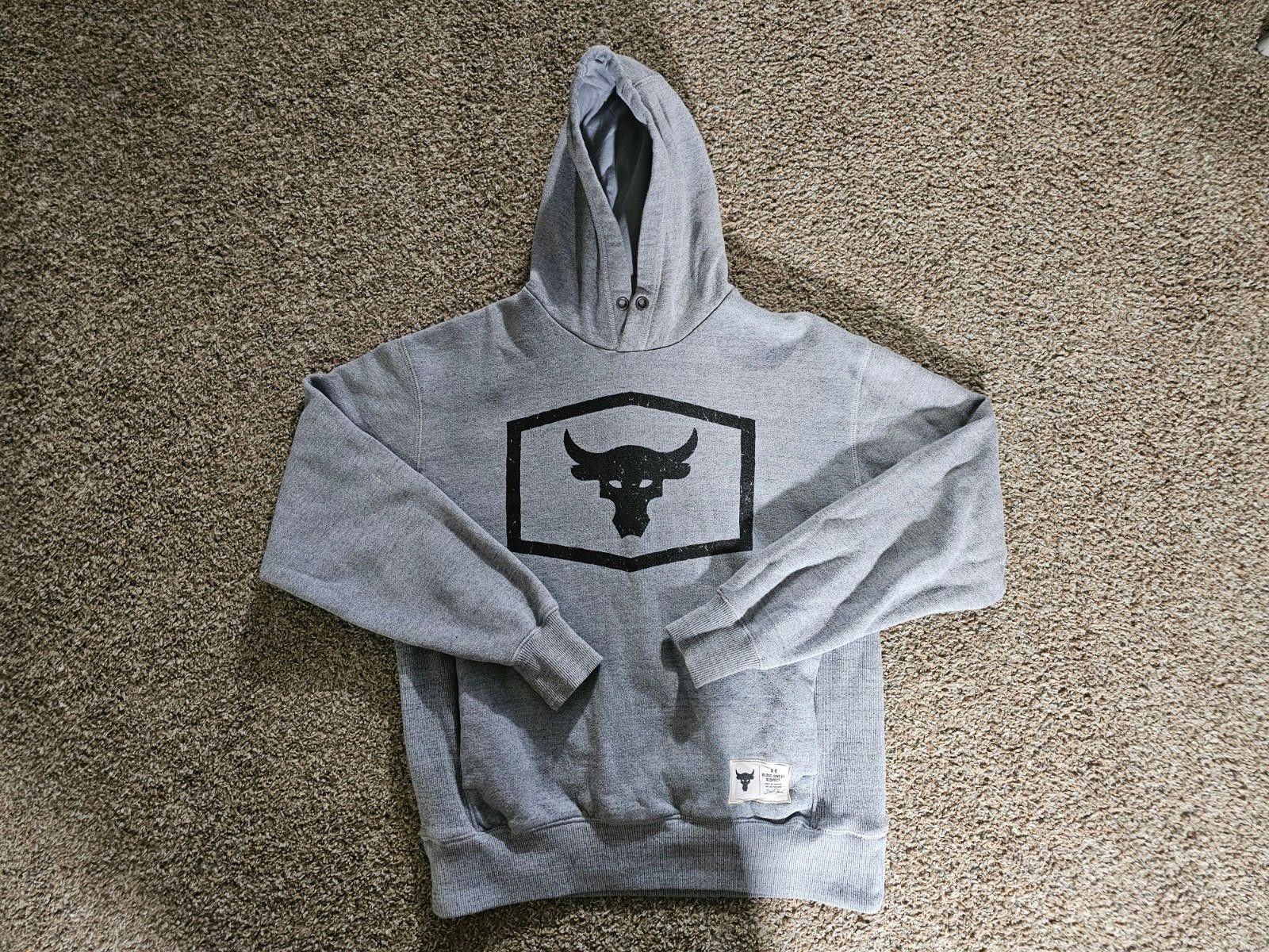 Under Armour Under Armour Mens Project Rock Hoodie Blood Sweat Respect S Size US S / EU 44-46 / 1 - 1 Thumbnail