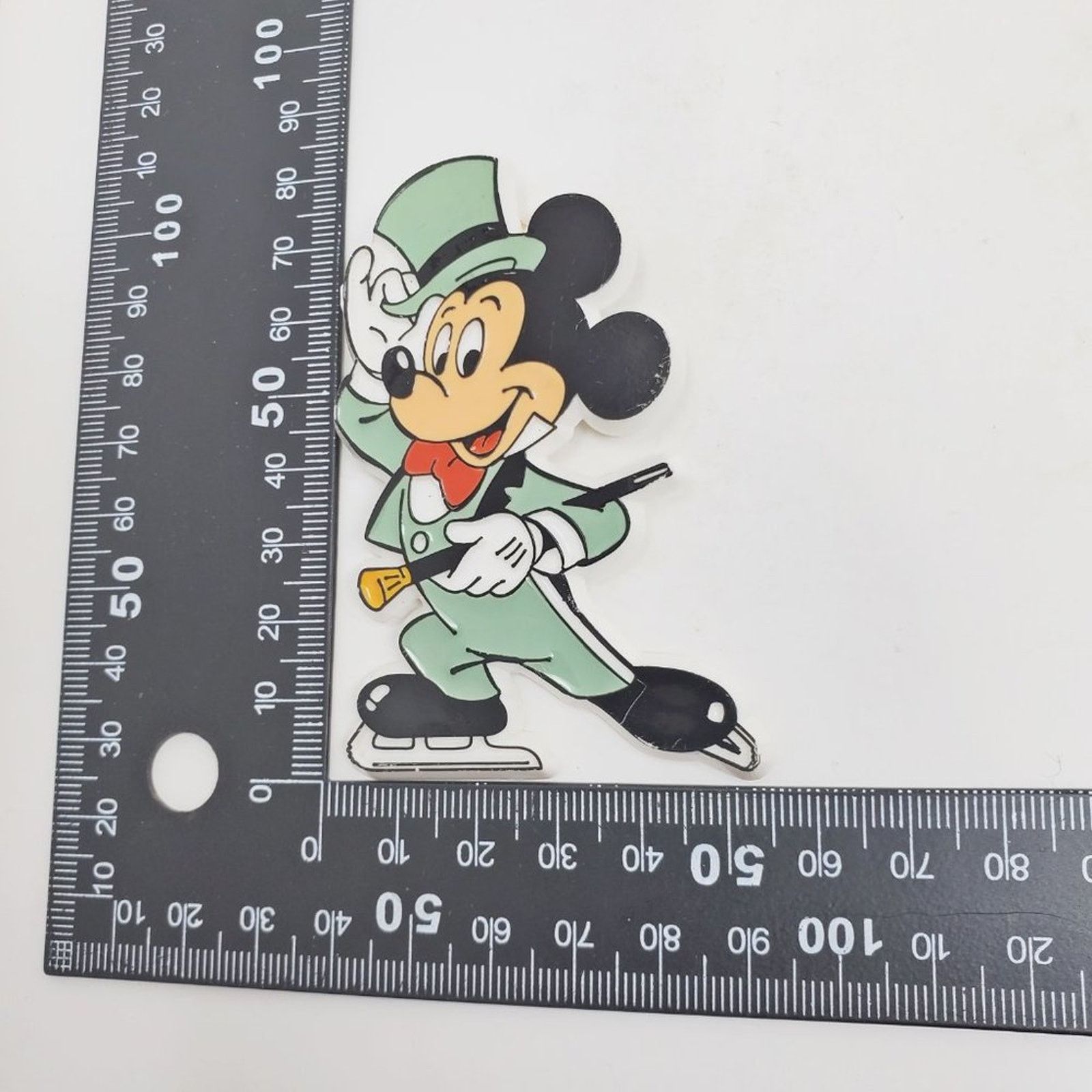 Disney Rare H2F Disney Great Ice Odysseys VTG Plastic Mickey Pin Size ONE SIZE - 11 Thumbnail