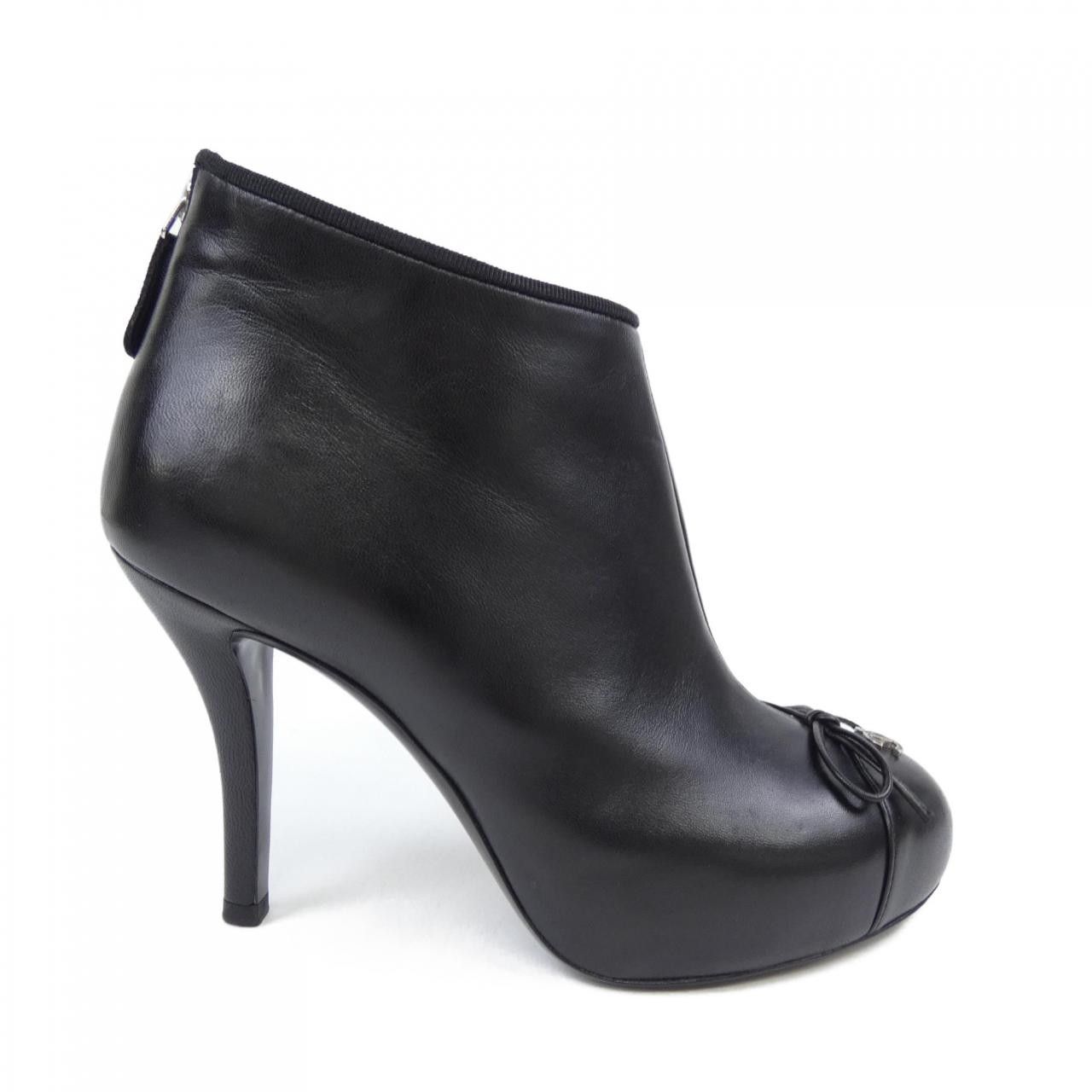 Chanel Chanel Chanel Leather Boots Leather Shoes G28409 DUTY FREE for USA Size ONE SIZE - 1 Thumbnail