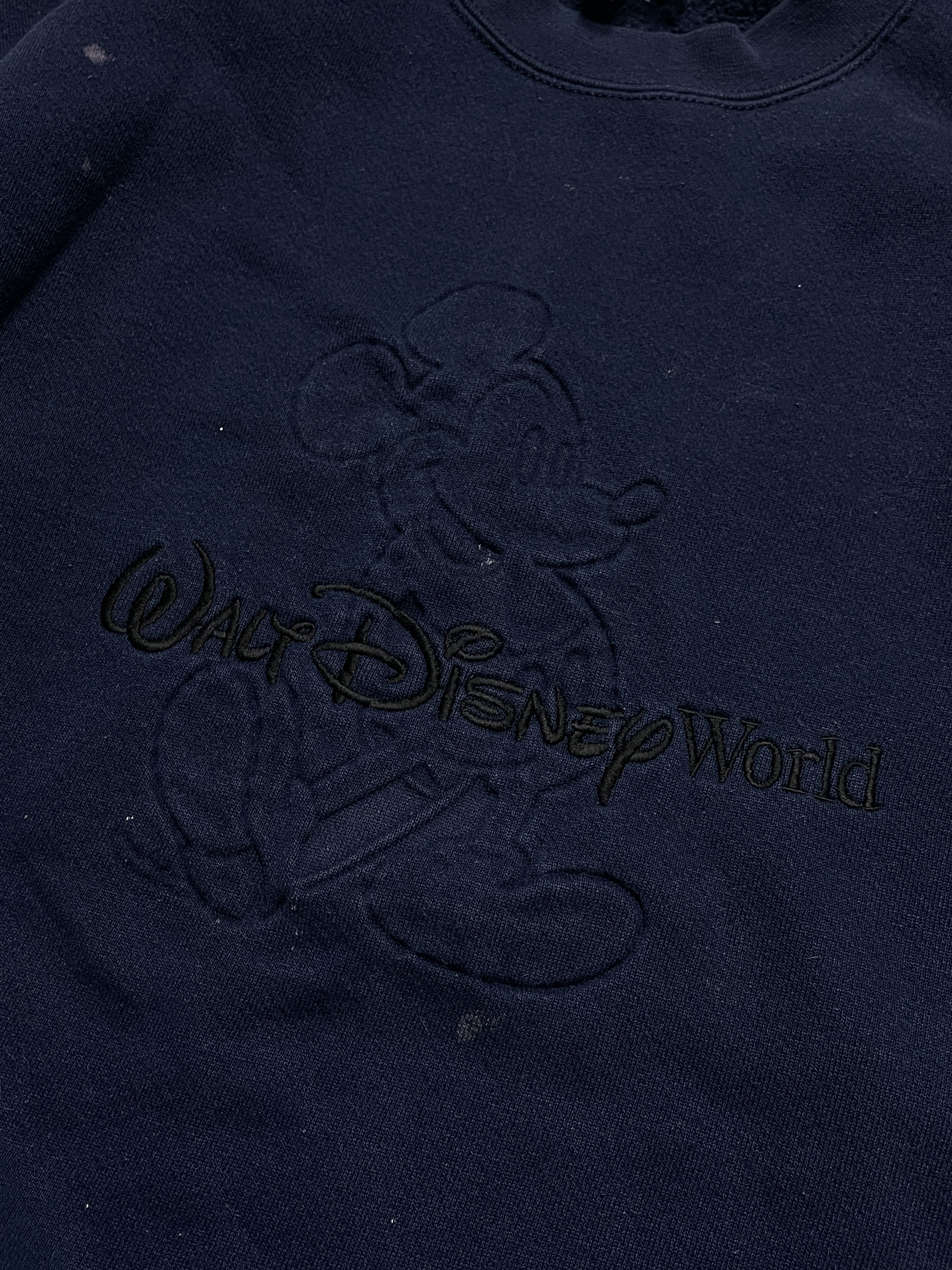 Disney 🔥RARE🔥Walt Disney 90s Authentic Sweatshirt Spellout Logo Size US M / EU 48-50 / 2 - 2 Thumbnail