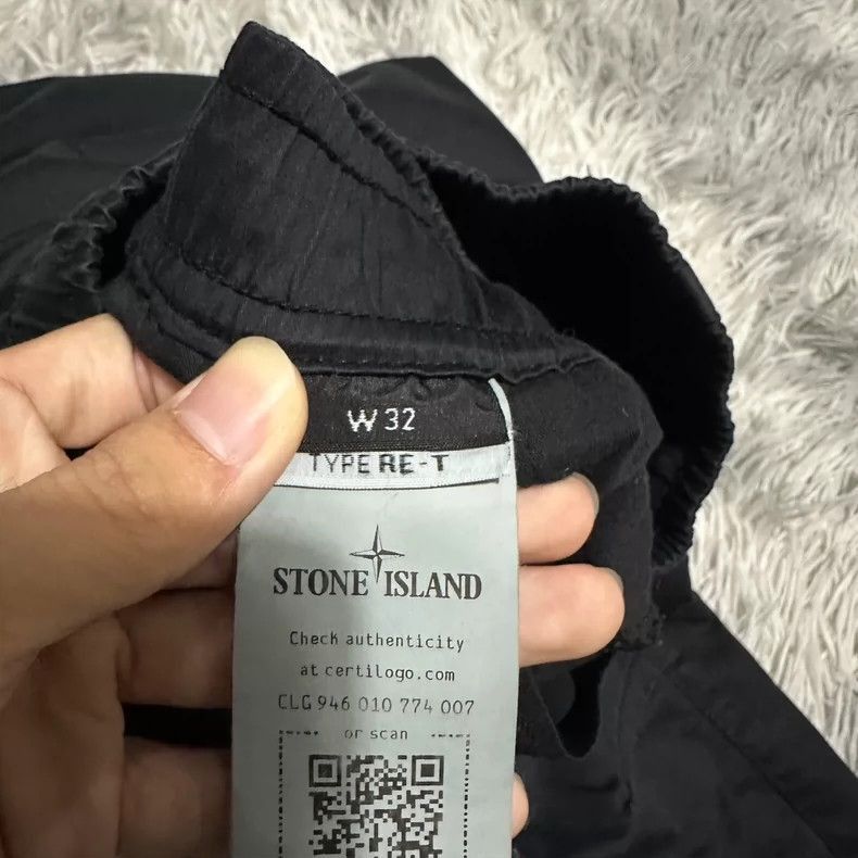 Stone Island Black Stone Island Cargo Pants W32 -2506 Size US 32 / EU 48 - 4 Thumbnail