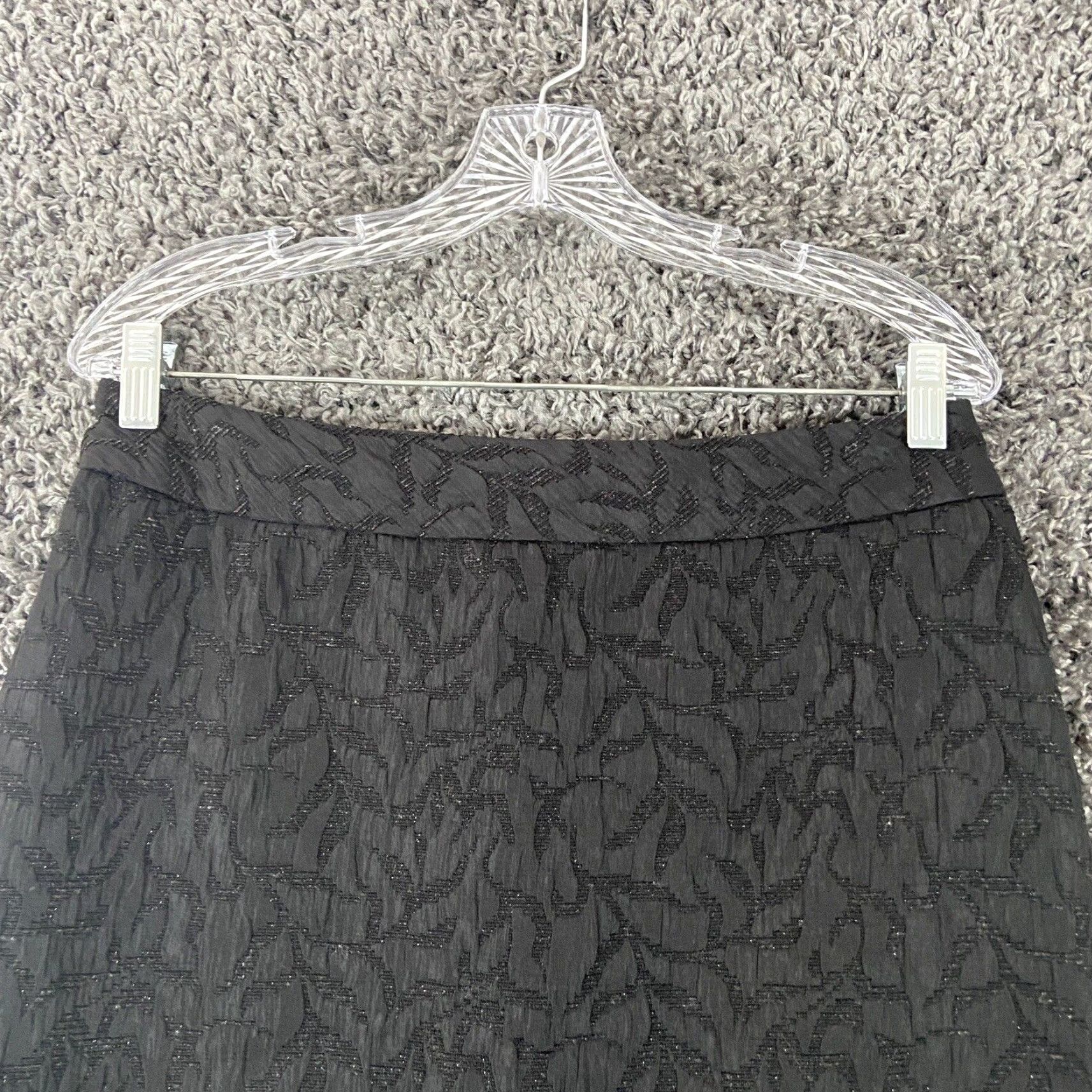 Coldwater Creek COLDWATER CREEK Skirt Women 10 Knee-Length Pencil Black, Regular Size, Womens, 10, Black, Straight & Pencil, Knee Length Size 32" / US 10 / IT 46 - 4 Thumbnail