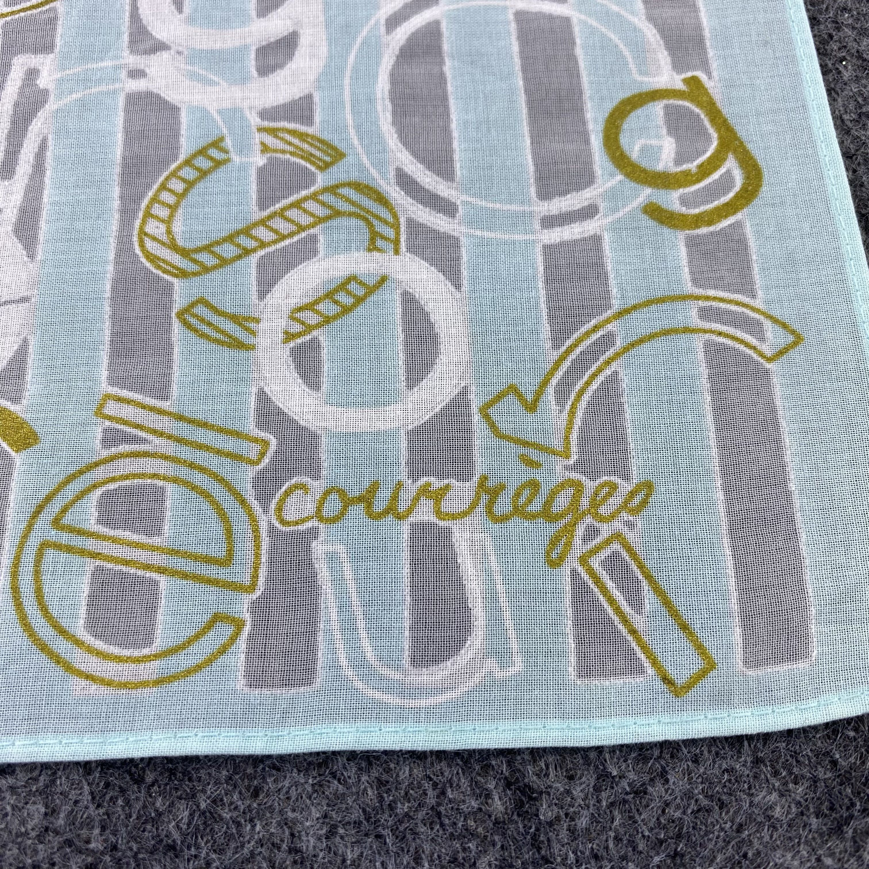 Courreges Courreges Homme Handkerchief / Neckerchief / Bandana-B1168 Size ONE SIZE - 5 Thumbnail