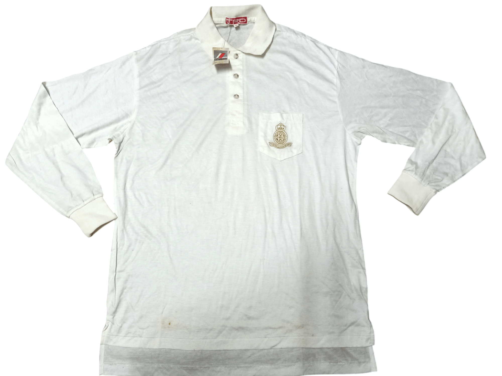 Japanese Brand TRD Toyota Vintage Polo Shirt Racing Tee Size US L / EU 52-54 / 3 - 1 Thumbnail