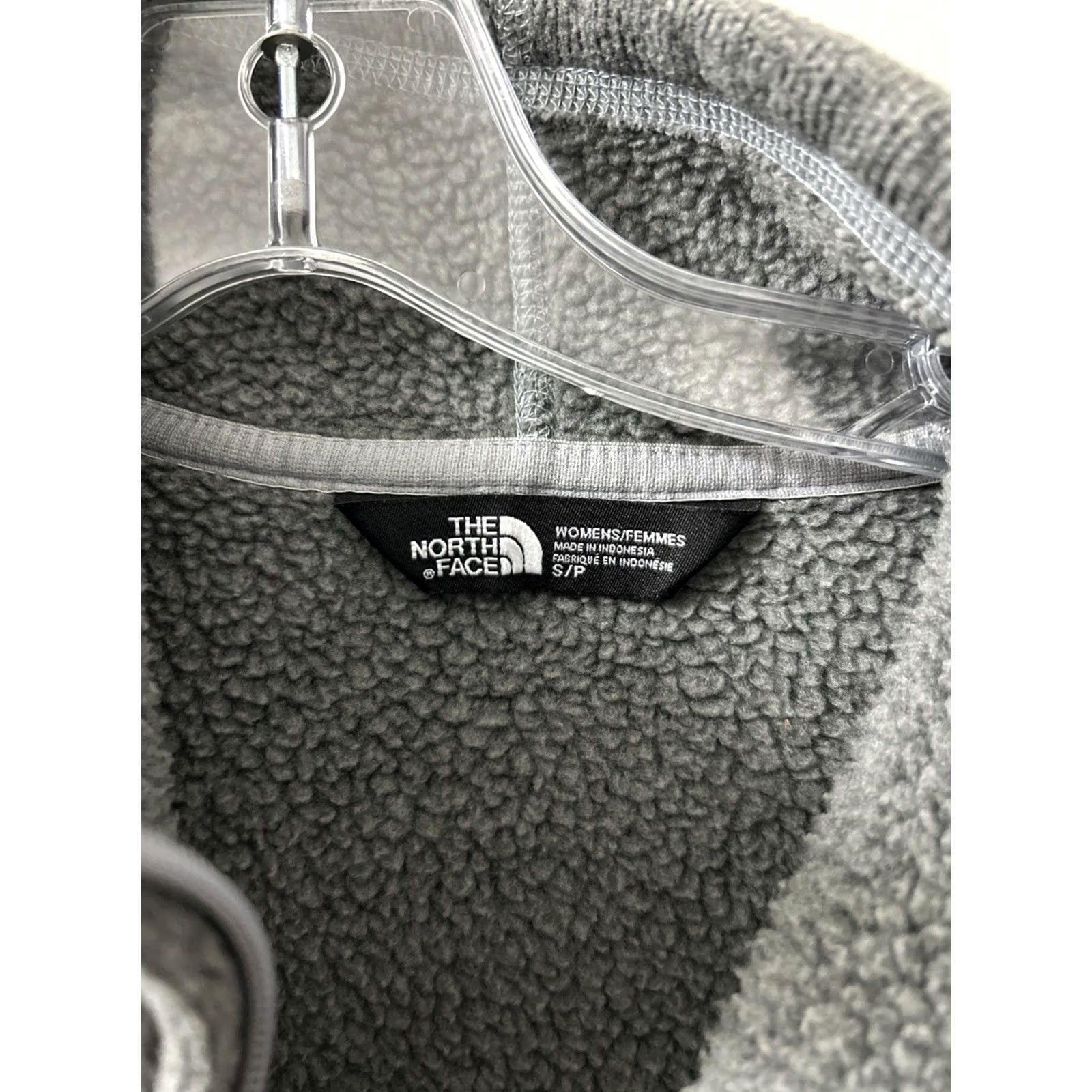 The North Face The North Face Crescent Full Zip Fleece Jacket Womens S Gray Indigo L/S Size S / US 4 / IT 40 - 7 Thumbnail