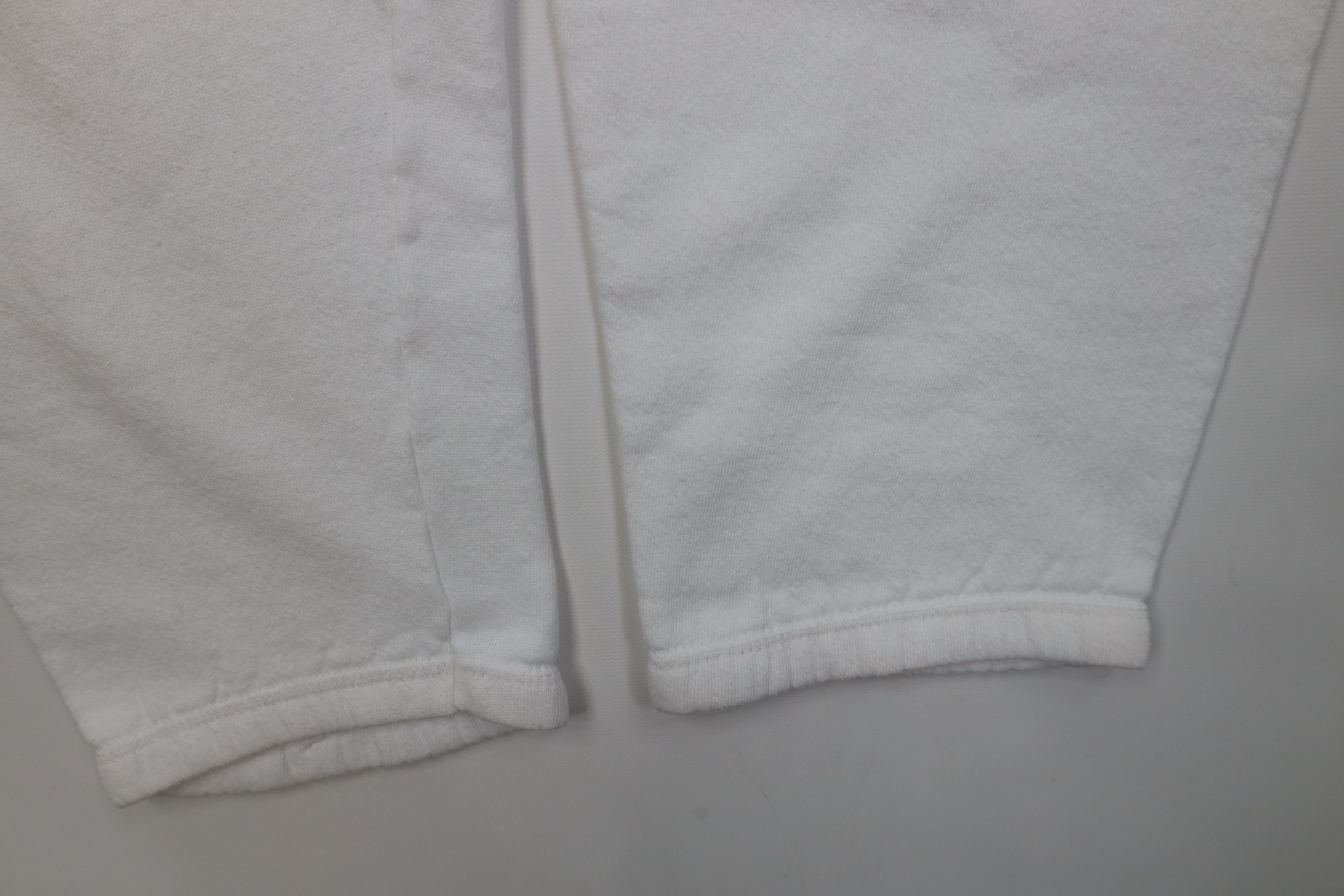 Vintage Vintage 90s Streetwear Blank Sweatpants Pants White USA Size 32" / US 10 / IT 46 - 5 Thumbnail