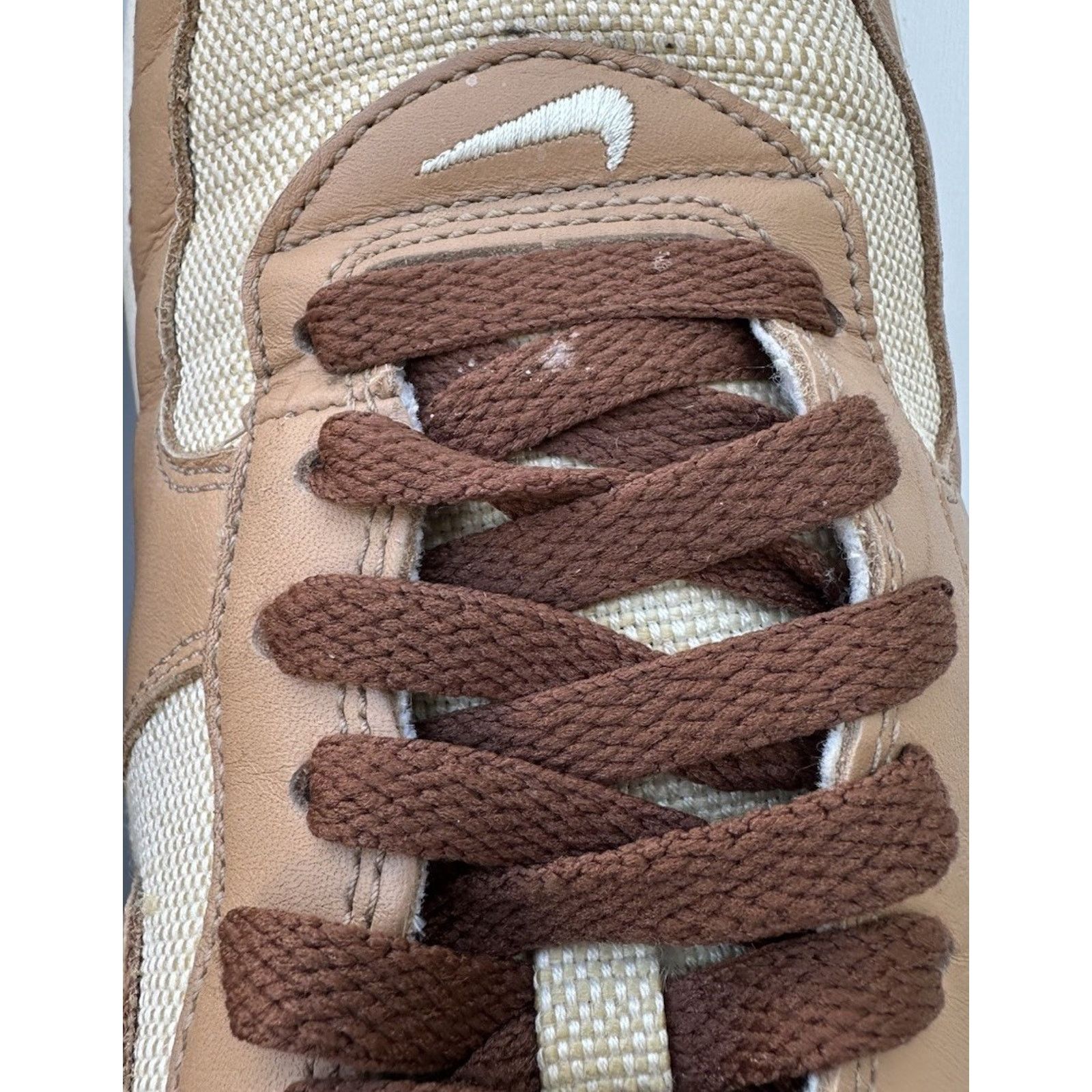 Nike NIKE AIR FORCE 1 QS NATURAL-UNDERBRUSH-ACORN SZ 10.5 Size US 10.5 / EU 43-44 - 8 Thumbnail