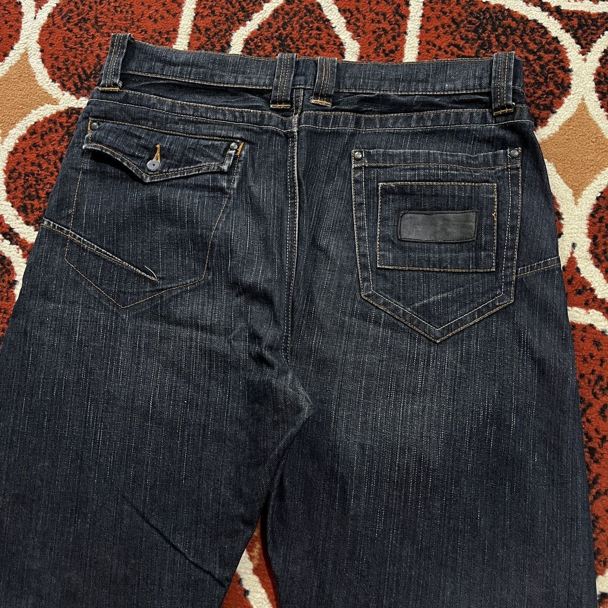 291295=Homme 2000s 291295 Homme Japanese Brand Denim Jeans Size US 34 / EU 50 - 3 Thumbnail