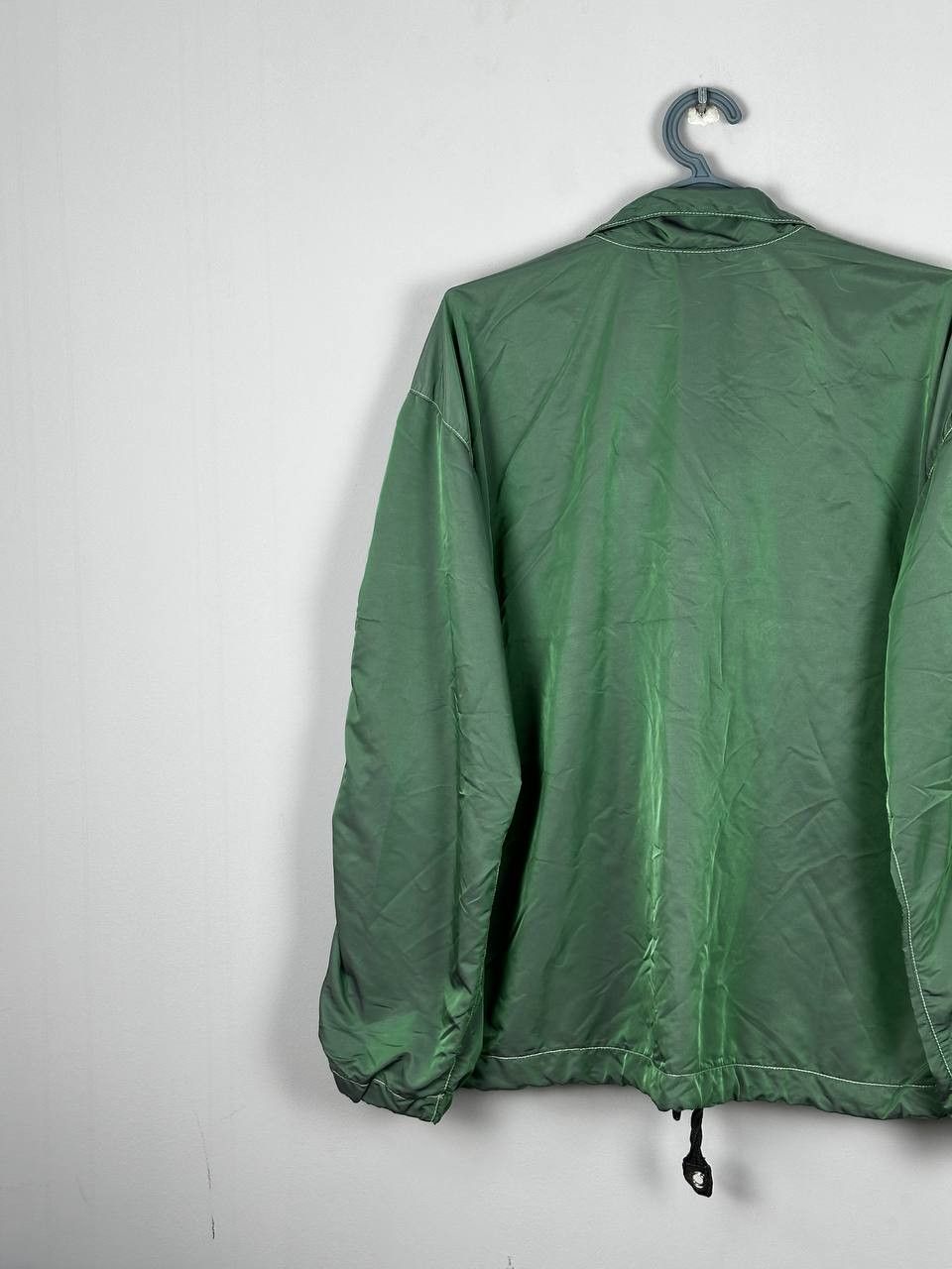 JET SET Vintage JET SET Nylon Metal Ski Green Anorak Light Jacket Size US XL / EU 56 / 4 - 14 Thumbnail