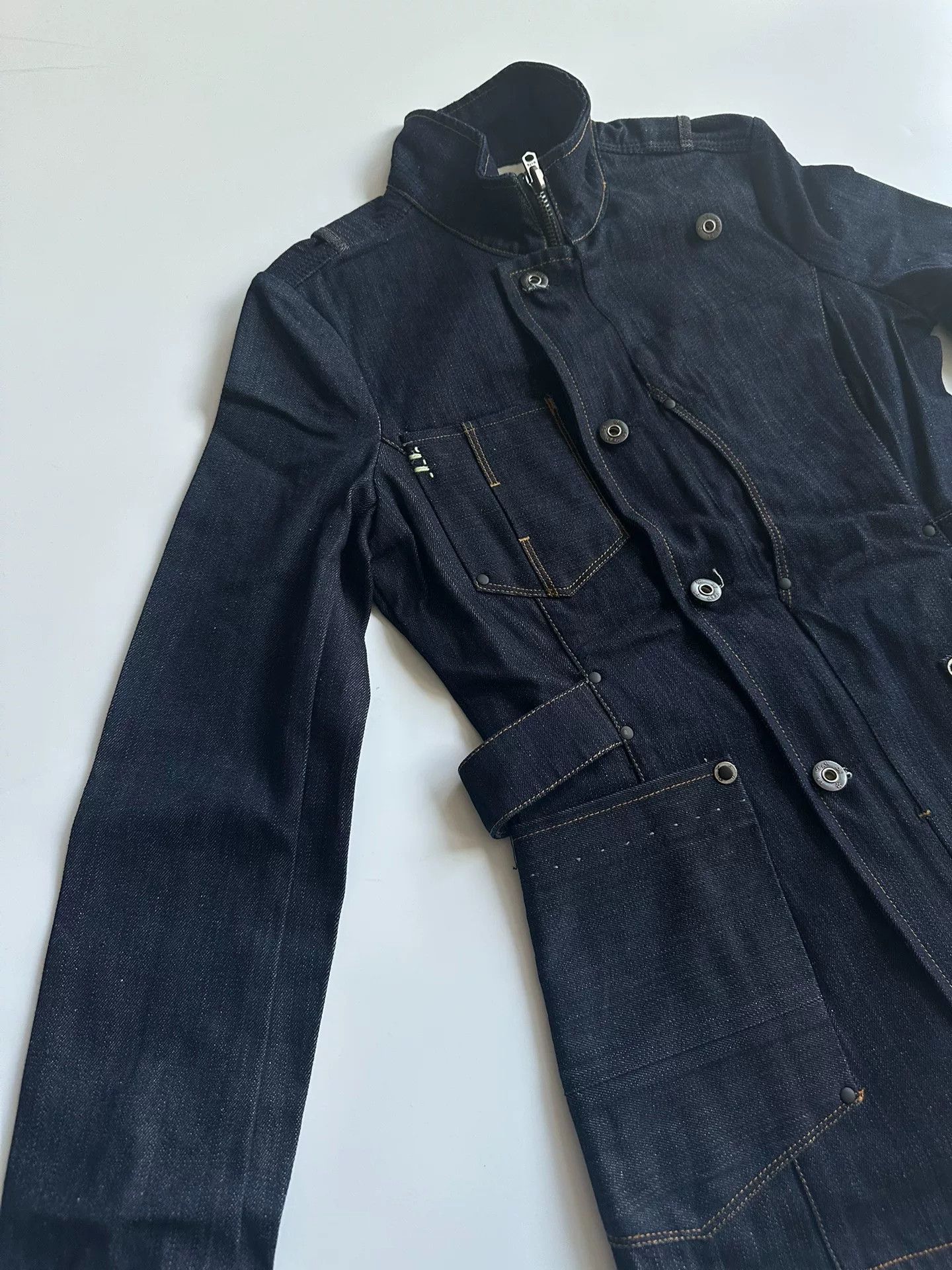 Marithe + Francois Girbaud Marithe Francois Girbaud Denim Jacket Size S / US 4 / IT 40 - 1 Thumbnail