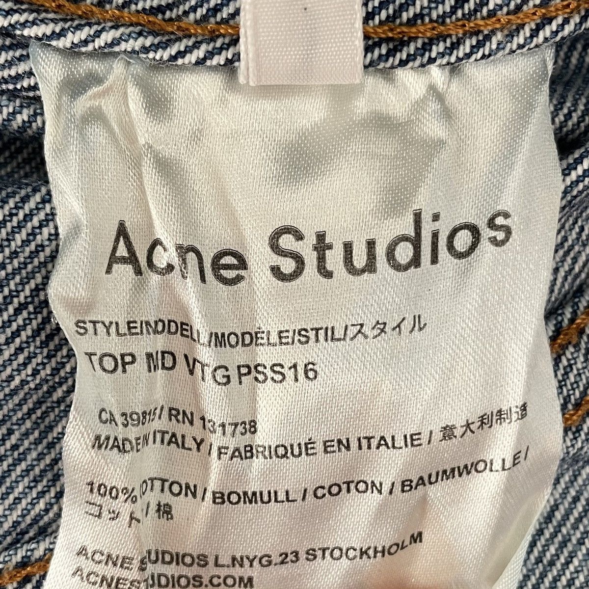 Acne Studios Acne Studios Denim Jacket Size XS / US 0-2 / IT 36-38 - 6 Thumbnail