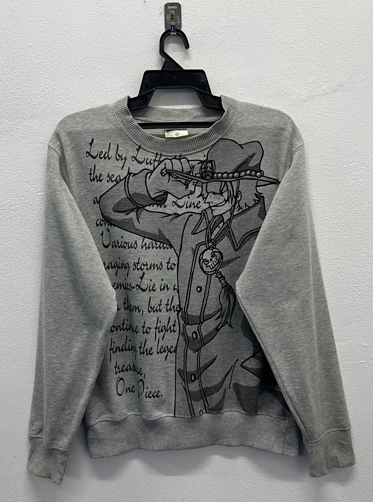 Anime × One Piece × Vintage VINTAGE ONE PIECE PORTGAS D ACE SWEATSHIRT Size US M / EU 48-50 / 2 - 1 Thumbnail